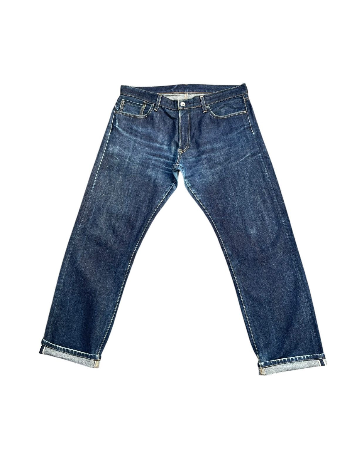Japanese Brand × Uniqlo Uniqlo Selvedge Jeans Size US 37 - 1 Thumbnail