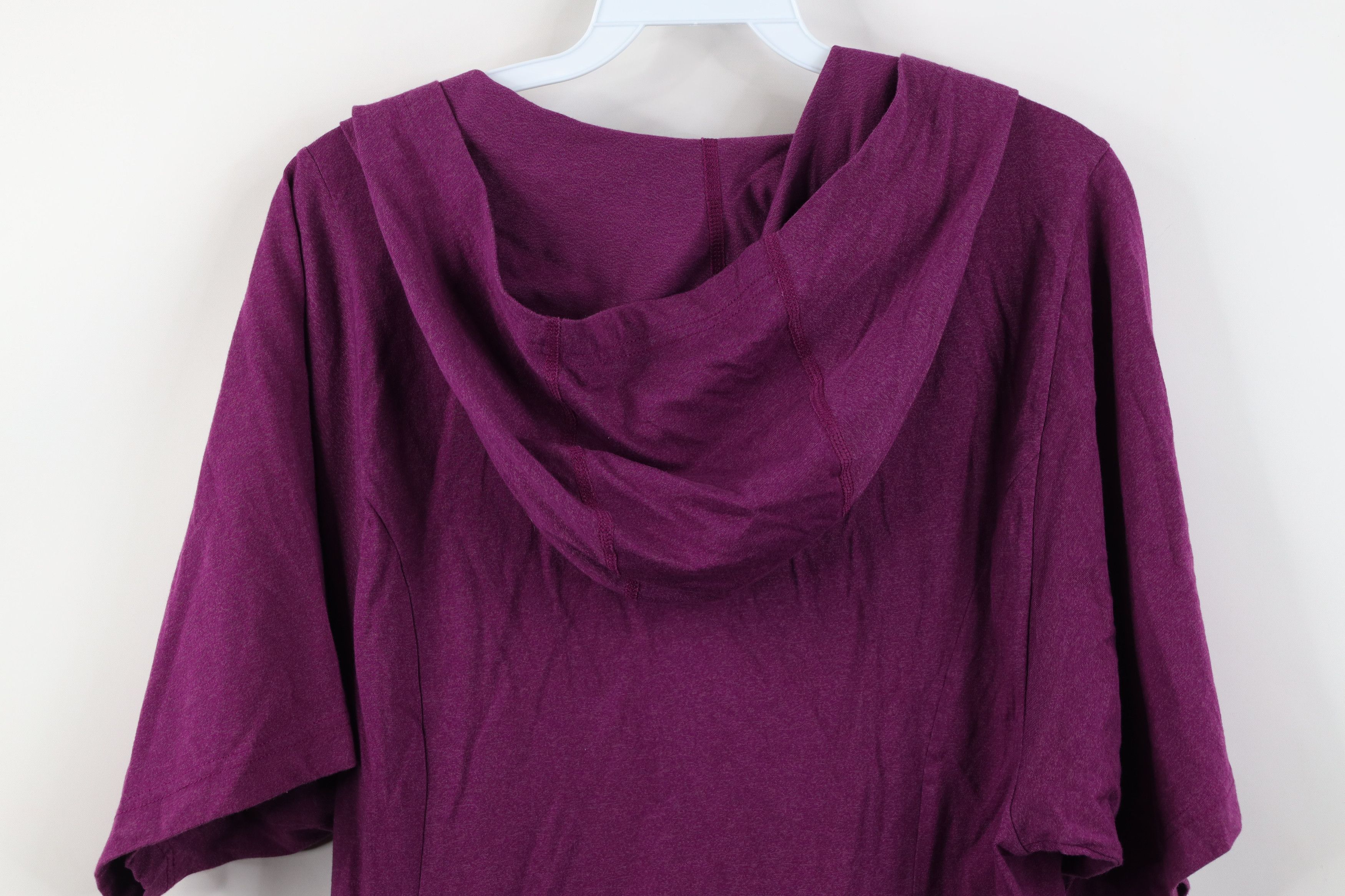 The North Face The North Face Short Sleeve Hooded T-Shirt Knit Purple Size S / US 4 / IT 40 - 11 Thumbnail