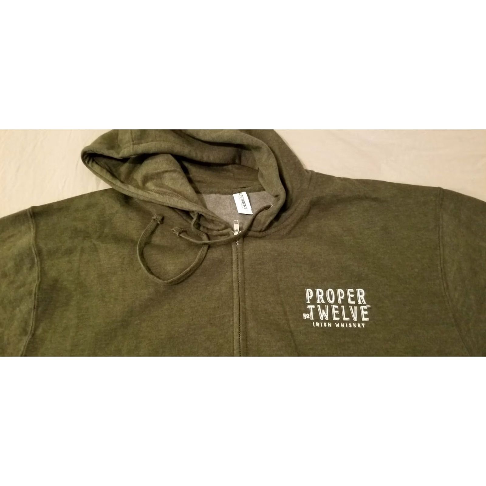 Propper XXL Proper Twelve Jacket Hoodie Mens Green Cotton Windbreaker Shirt Size US XXL / EU 58 / 5 - 2 Thumbnail