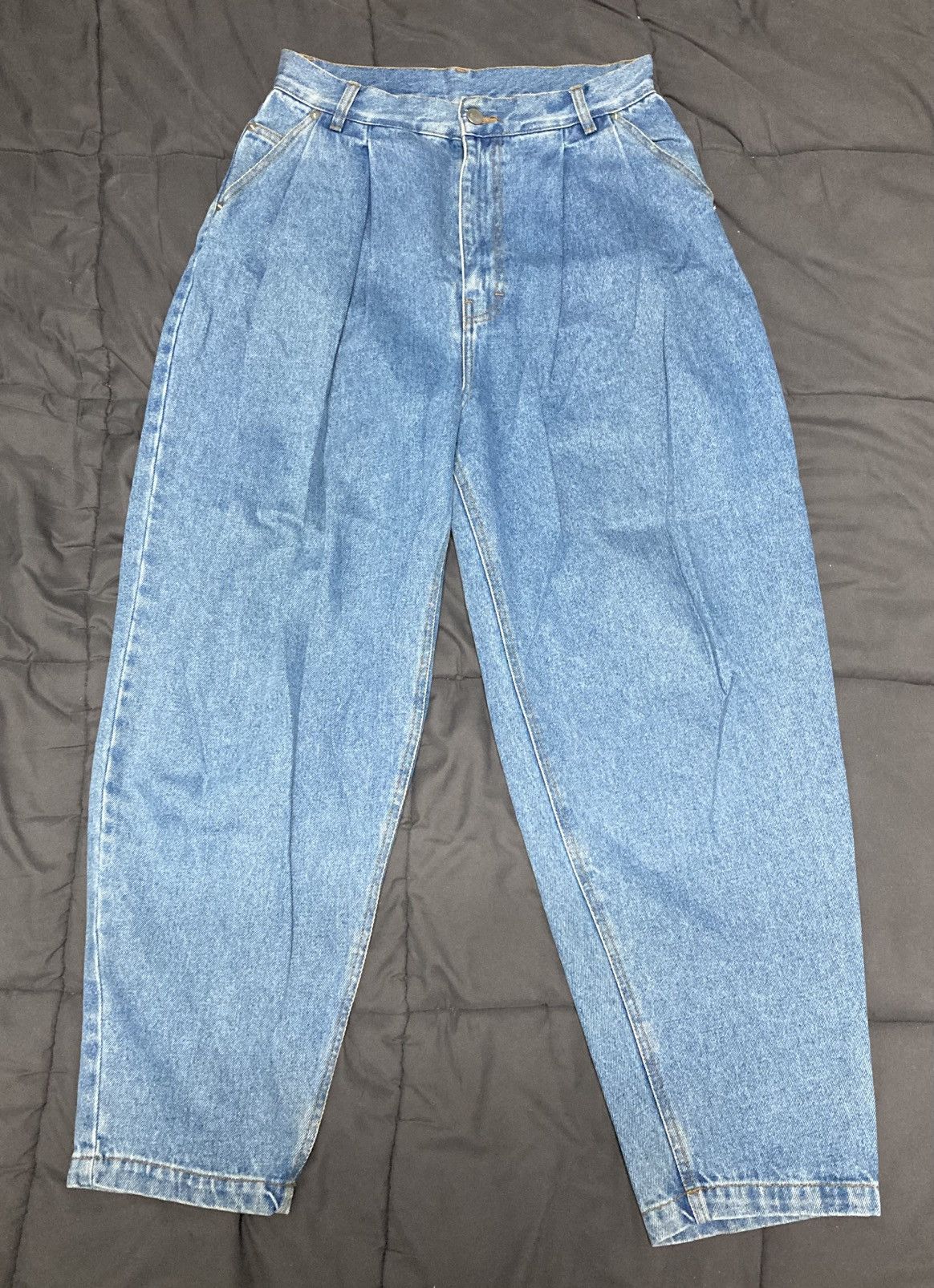 Hed Mayner [XS] Hed Mayner Pleated Denim Jeans Size US 28 / EU 44 - 1 Thumbnail