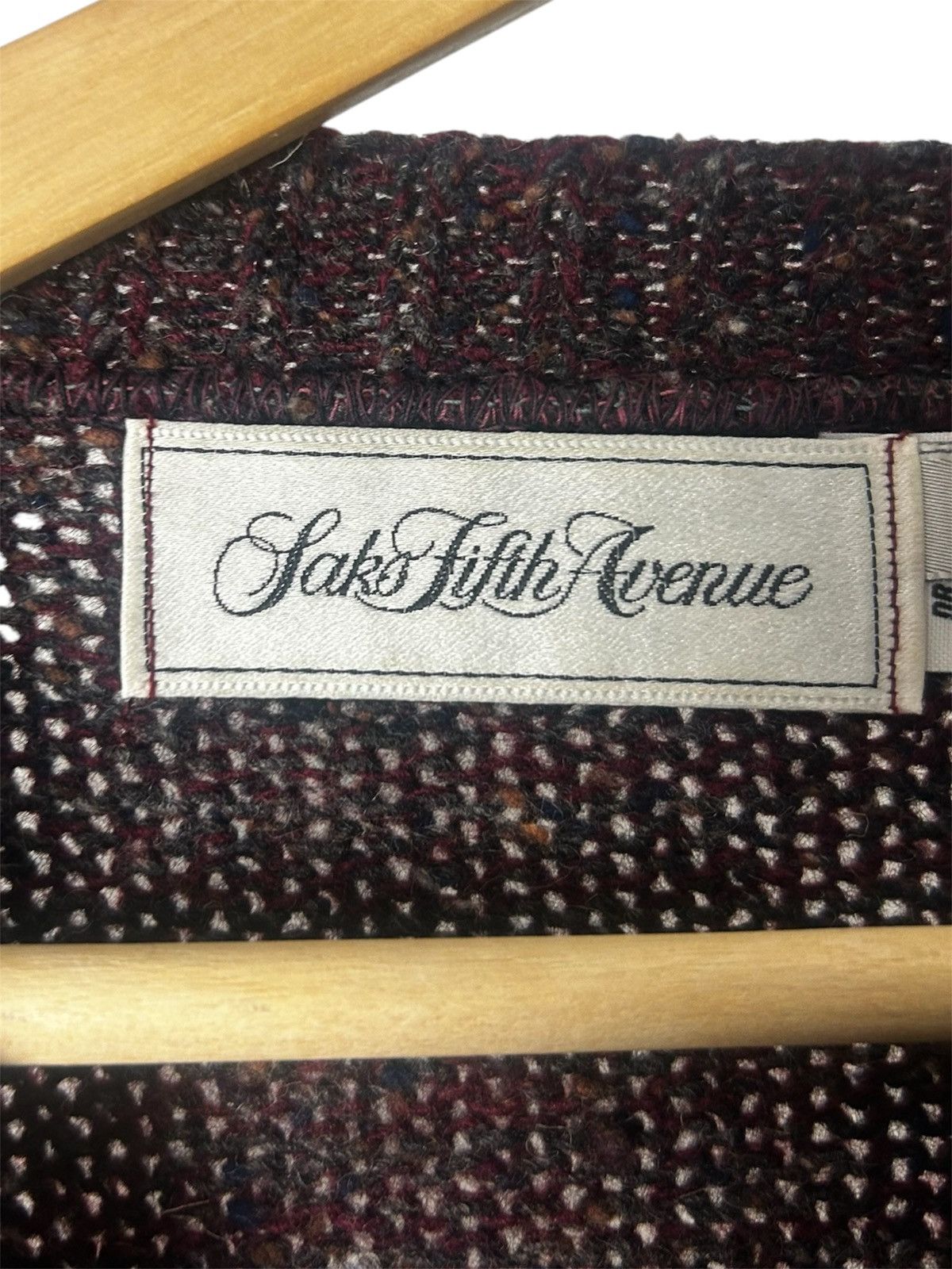 Saks Fifth Avenue saks fifth avenue vintage wool sweater Size US S / EU 44-46 / 1 - 3 Thumbnail