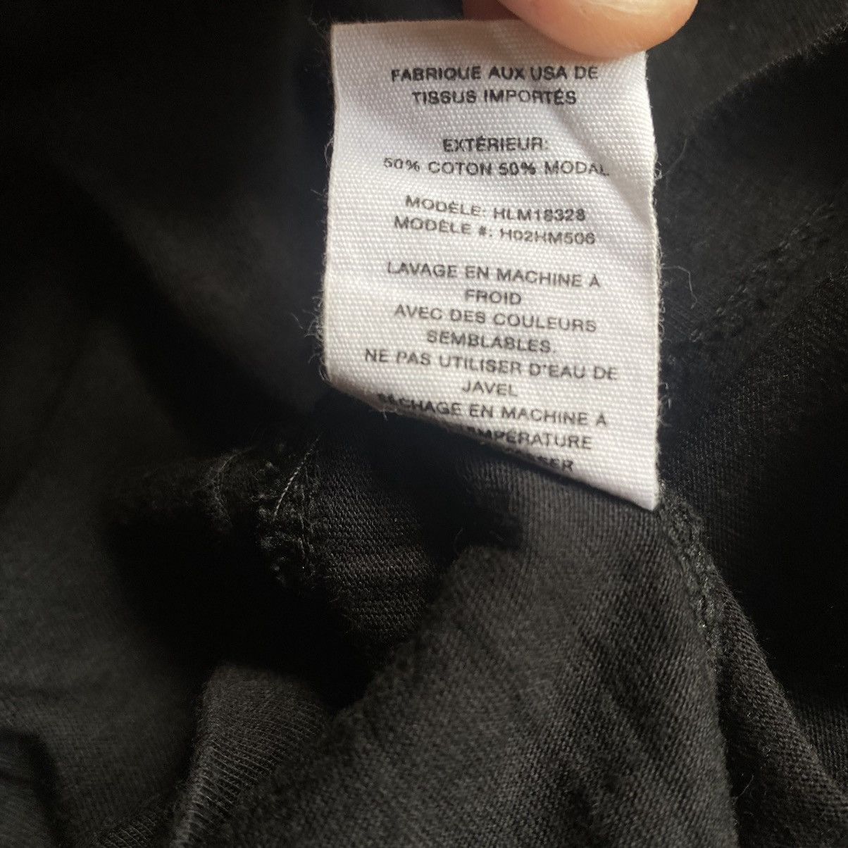 Helmut Lang Cut And Sew Mesh Logo T Shirt Size US XS / EU 42 / 0 - 6 Thumbnail