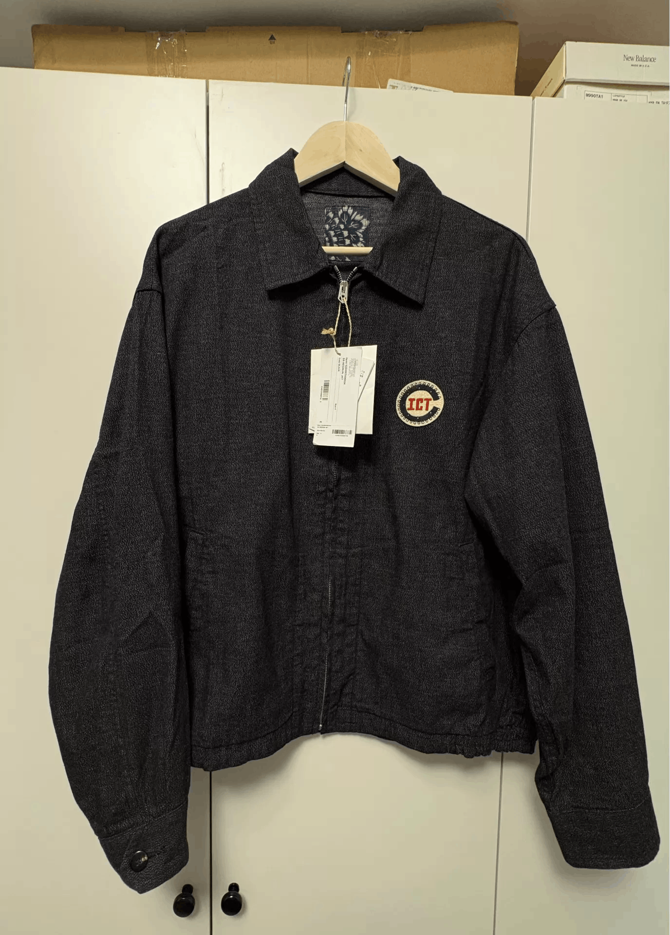 Visvim Visvim 101XX JKT Crash Black Denim Jacket | Grailed