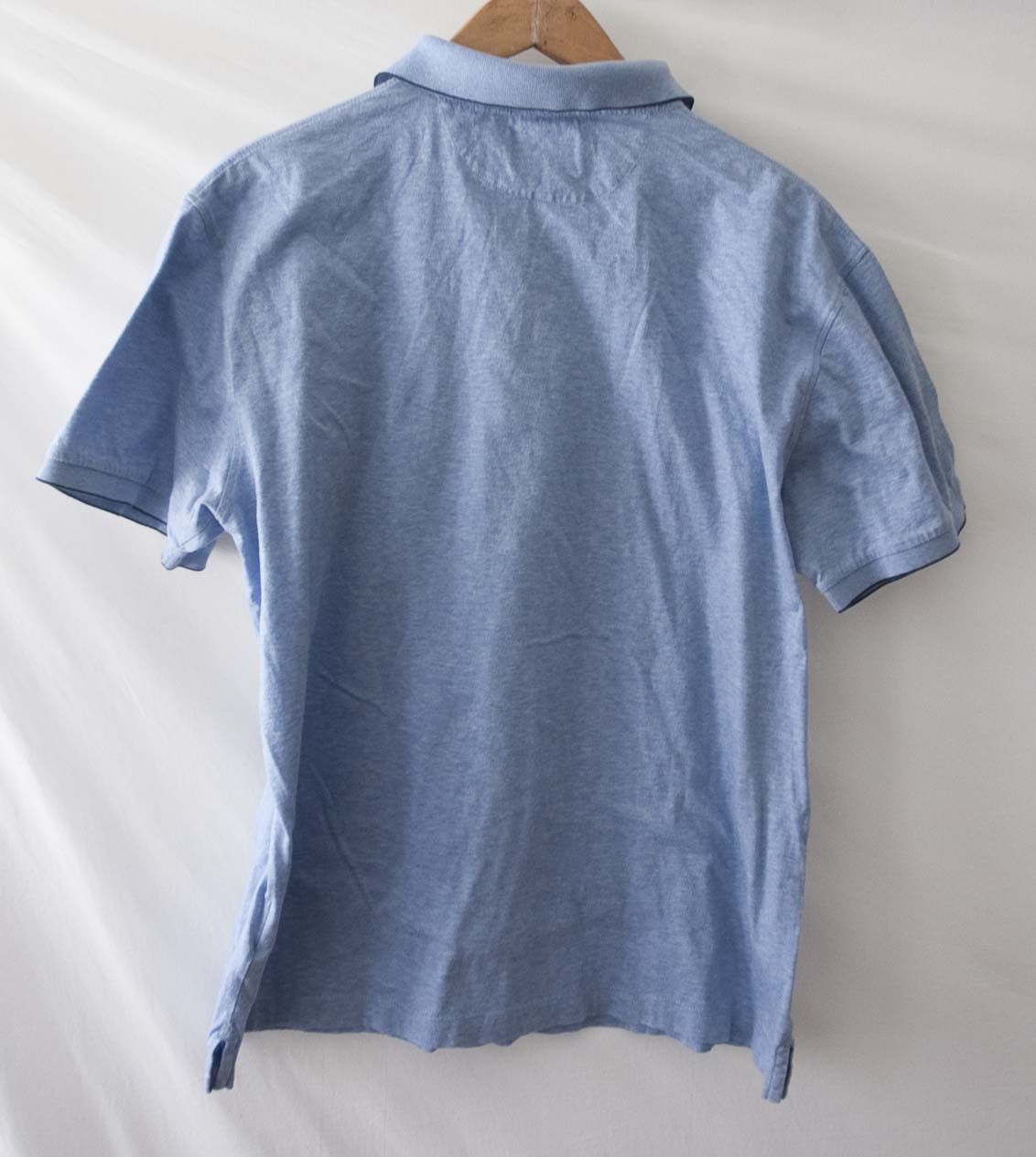 Hackett Hackett London Polo Slim Fit Size XL Pale Blue Size US XL / EU 56 / 4 - 2 Thumbnail