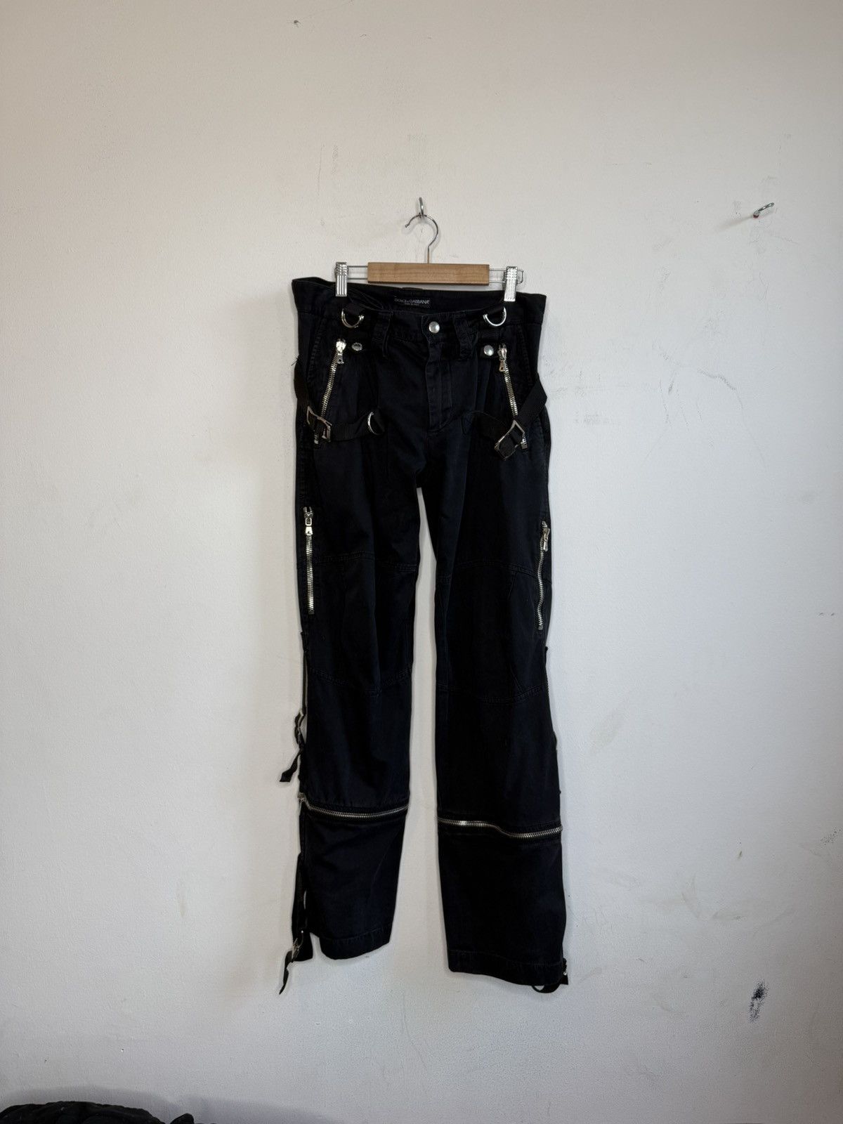 Dolce & Gabbana Dolce Gabbana AW03 bondage cargos Size US 30 / EU 46 - 1 Thumbnail