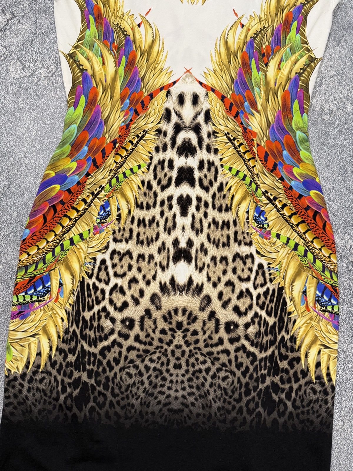 Just Cavalli Just Cavalli Vintage Printed Leopard Dress Size M / US 6-8 / IT 42-44 - 6 Thumbnail
