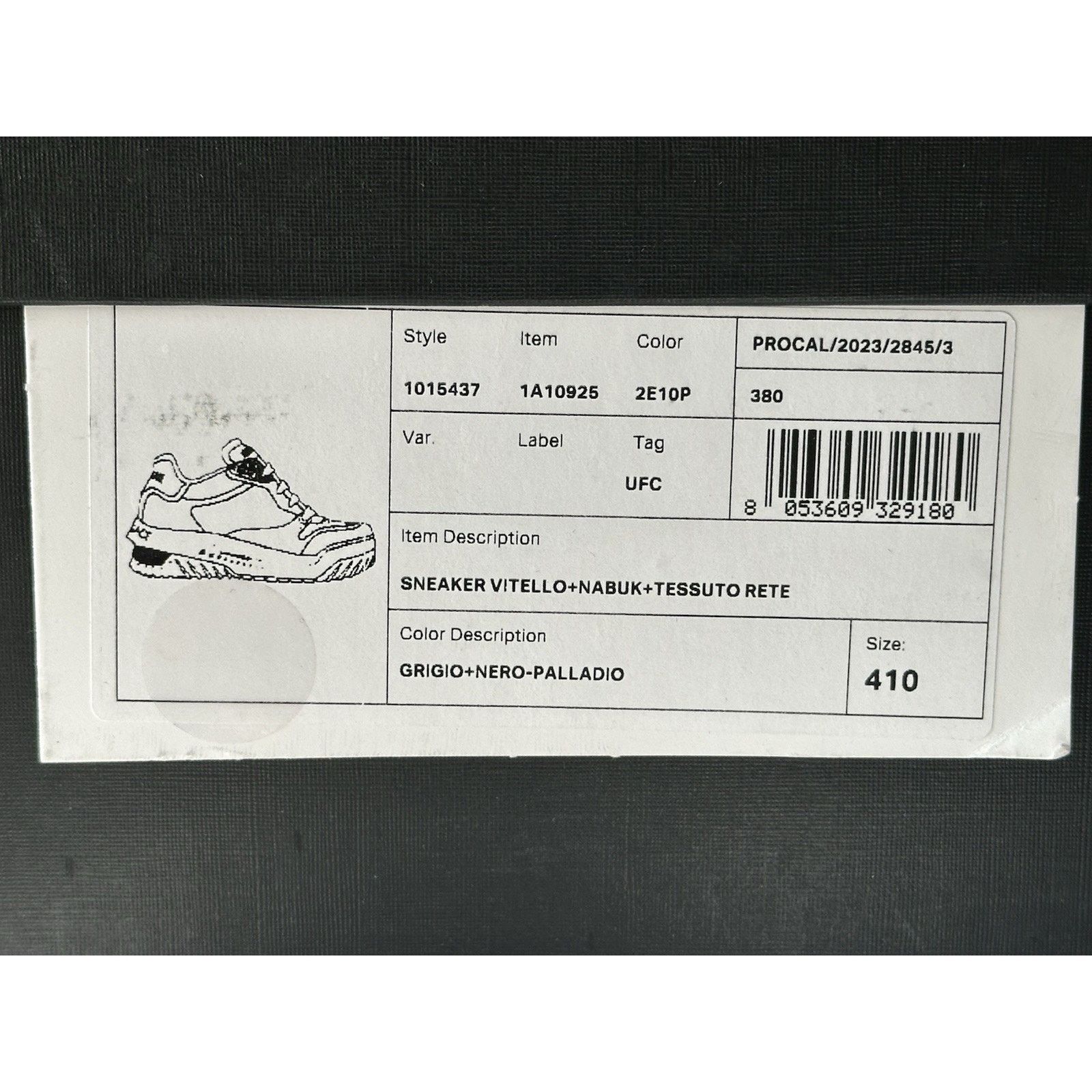 Versace Versace Odissea Leather White/Gray Sneakers 8 US 1015437 Size US 8 / EU 41 - 16 Thumbnail
