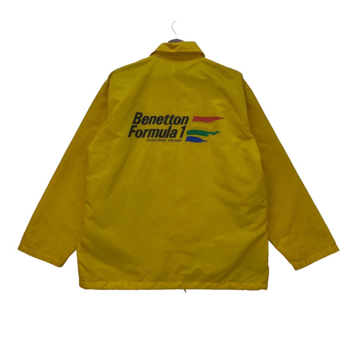 Benetton Vintage Benetton Formula 1 Racing Team Coach Jacket Size US M / EU 48-50 / 2 - 1 Thumbnail