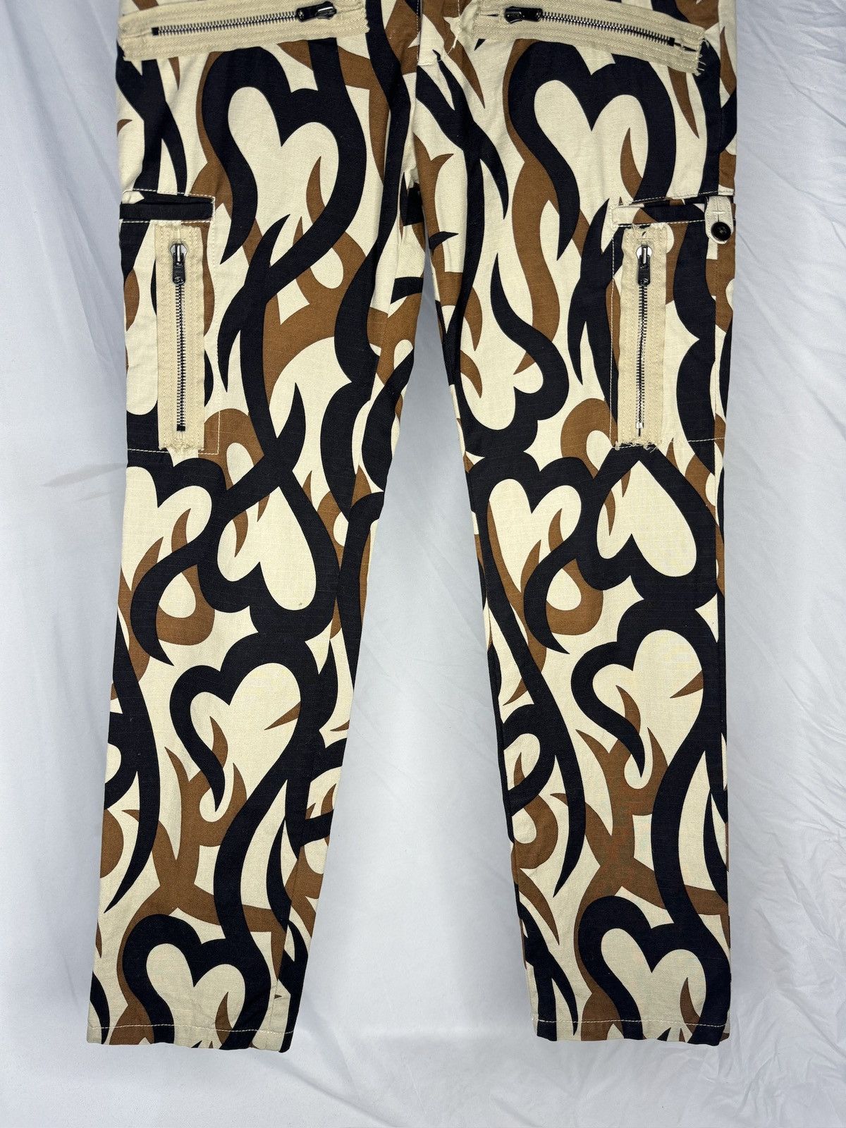 Number (N)ine Number (N)ine Tribal Heart Camo Pant Size US 32 / EU 48 - 3 Thumbnail