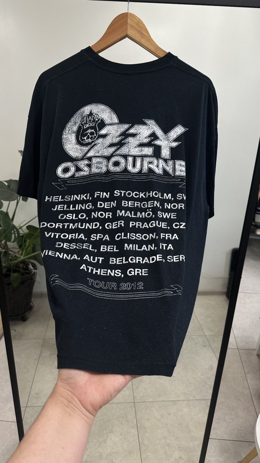 Ozzy Osbourne Vintage Ozzy Osbourne merch tee 2012 Size US XXL / EU 58 / 5 - 5 Thumbnail