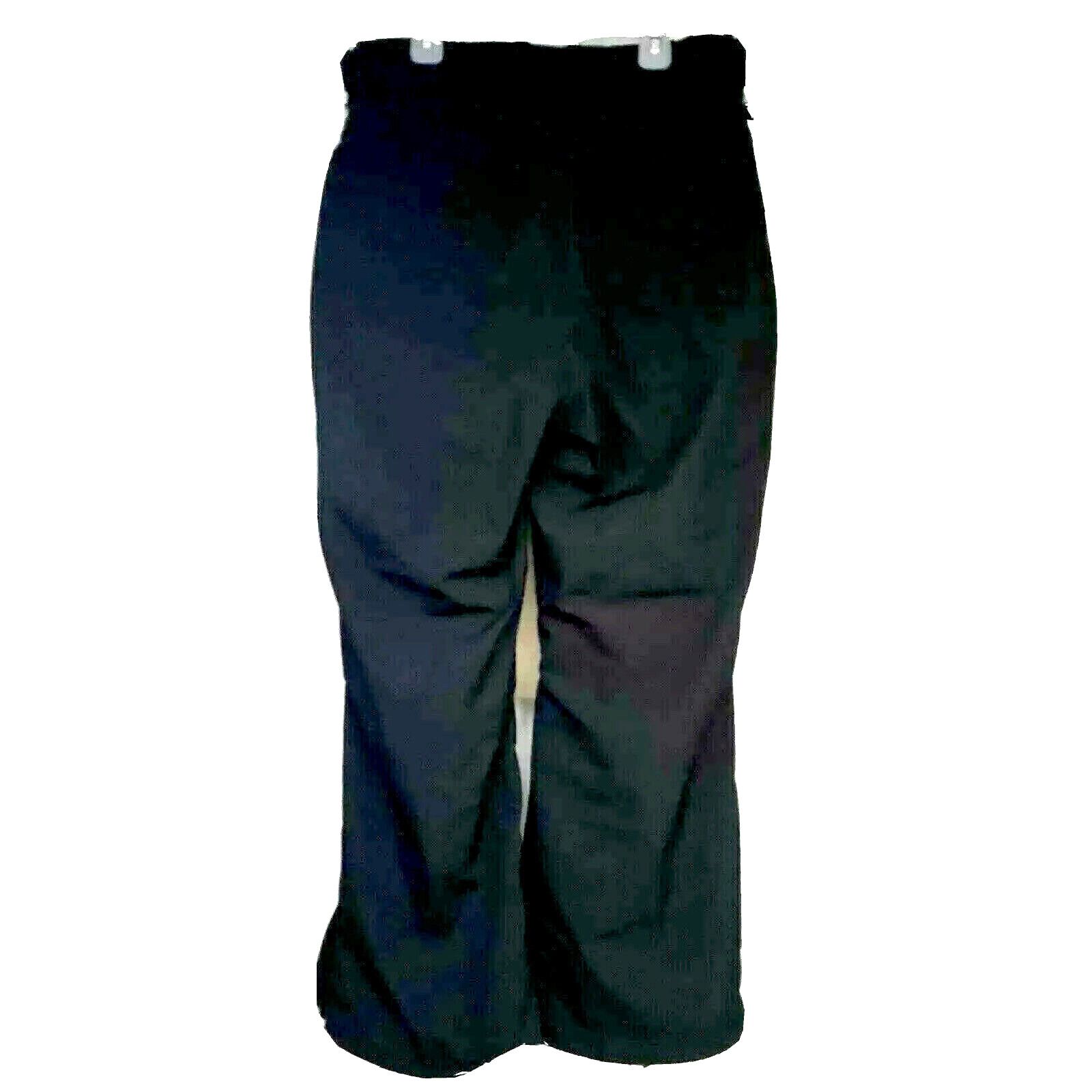 Vintage Gerry Black Ski Snow Snowboard Fleece Lined Pants Large Size US 34 / EU 50 - 1 Thumbnail
