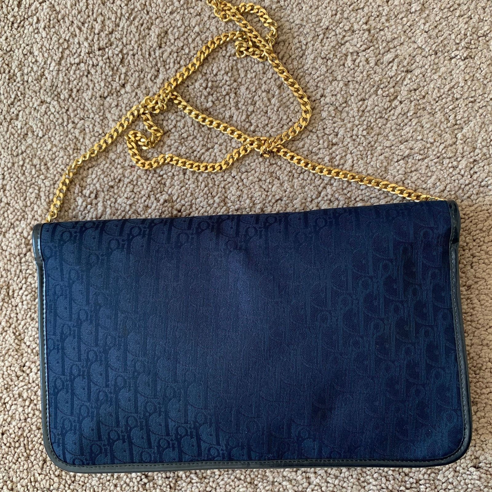 Dior D1007 Christian Dior blue trotter 2 way bag Size ONE SIZE - 2 Thumbnail