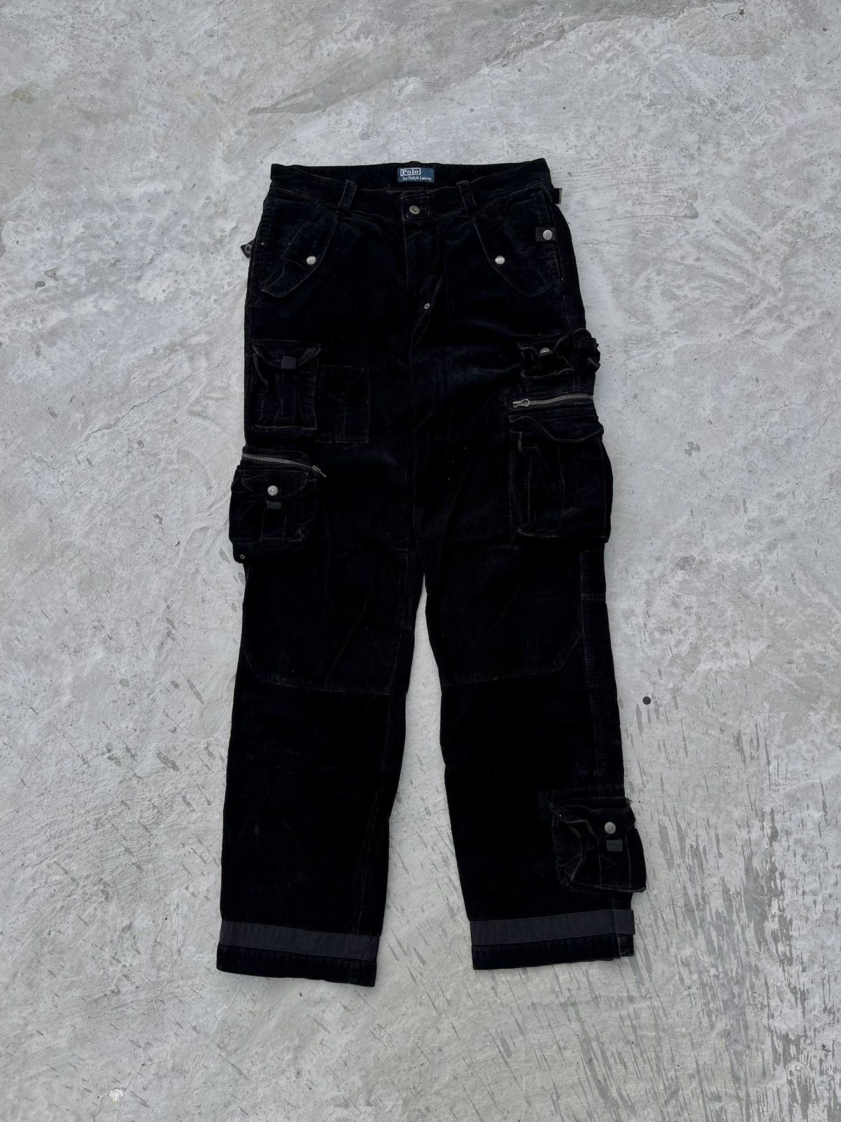 Vintage Polo Ralph Lauren Corduroy Multipocket Cargo Pants