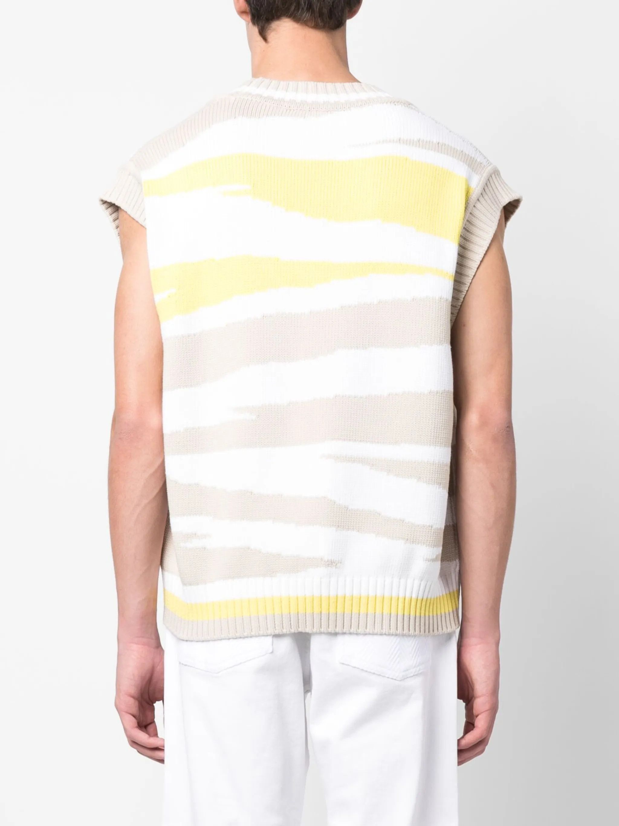 Missoni o1y0225 Sleeveless Sweater in Multicolor Size US L / EU 52-54 / 3 - 4 Thumbnail