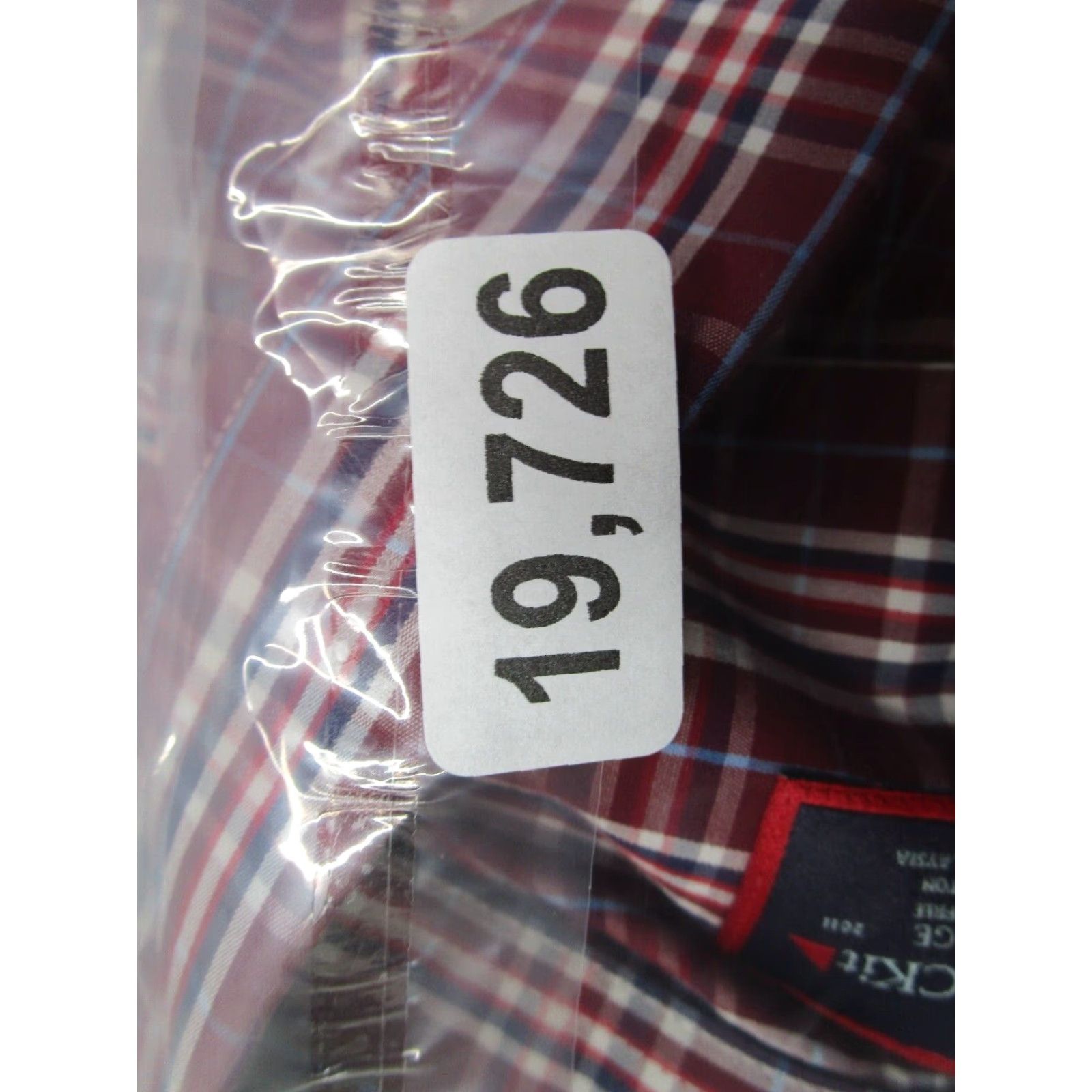 UNTUCKit UNTUCKit Mens Extra Large Red Chevalier Twill Button Up Long Sleeve Shirt Wrinkle Free Size US XL / EU 56 / 4 - 8 Thumbnail