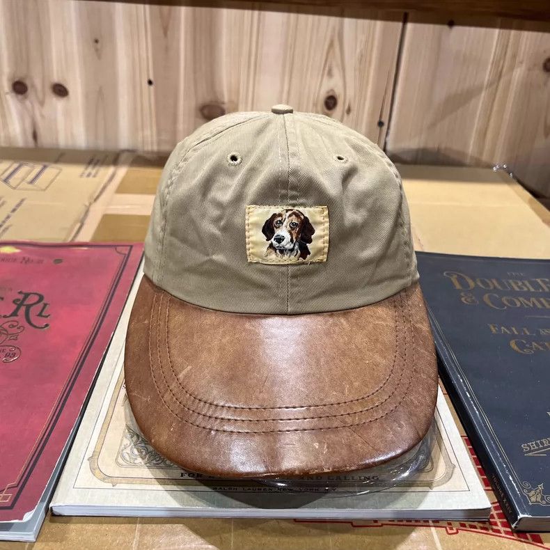RRL Ralph Lauren Dog-Patch Oilcloth Ball Cap | Grailed