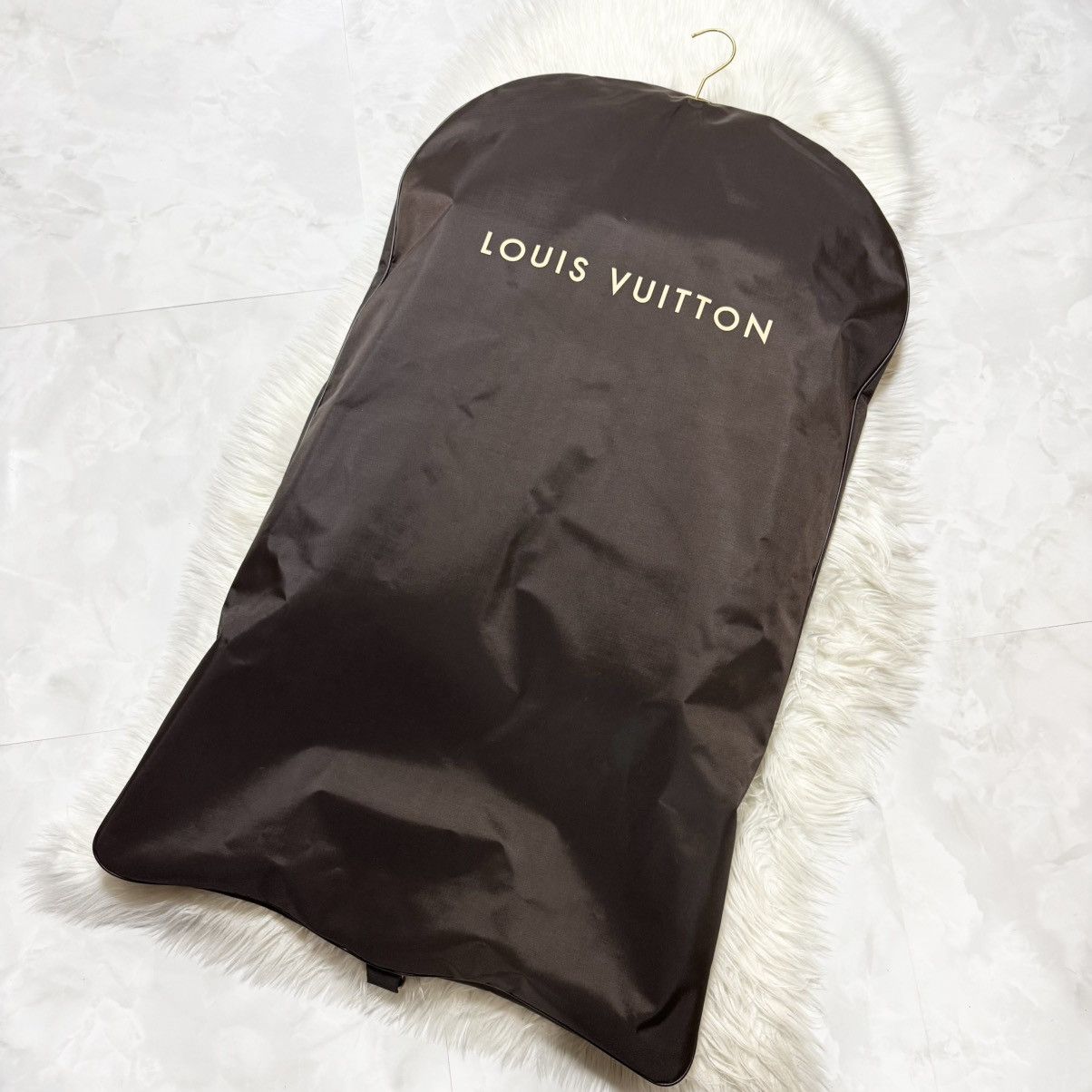 Runway Louis Vuitton Rabbit Fur Reversible Down Vest