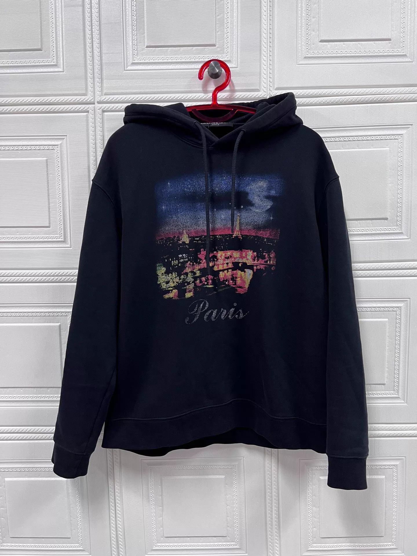 Balenciaga Balenciaga Night Print Hoodie S 99 New Size US S / EU 44-46 / 1 - 1 Thumbnail