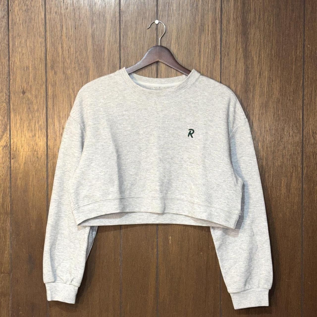 Other R Embroidered Cropped Sweatshirt — Women's M Size M / US 6-8 / IT 42-44 - 1 Thumbnail