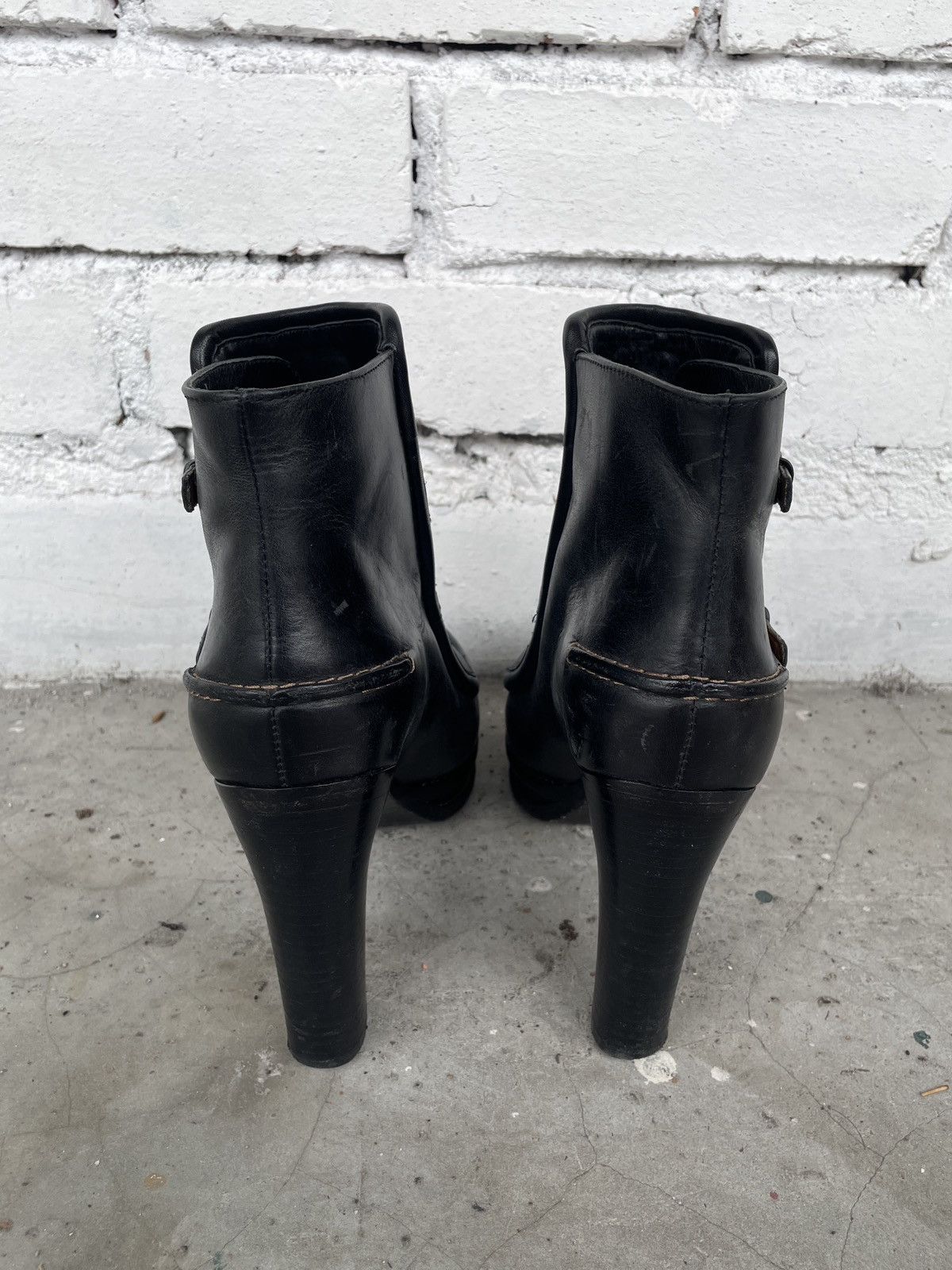 Ruffo Research × Veronique Branquinho Veronique Branquinho High Ankle Heeled Boots Size US 8 / IT 38 - 3 Thumbnail