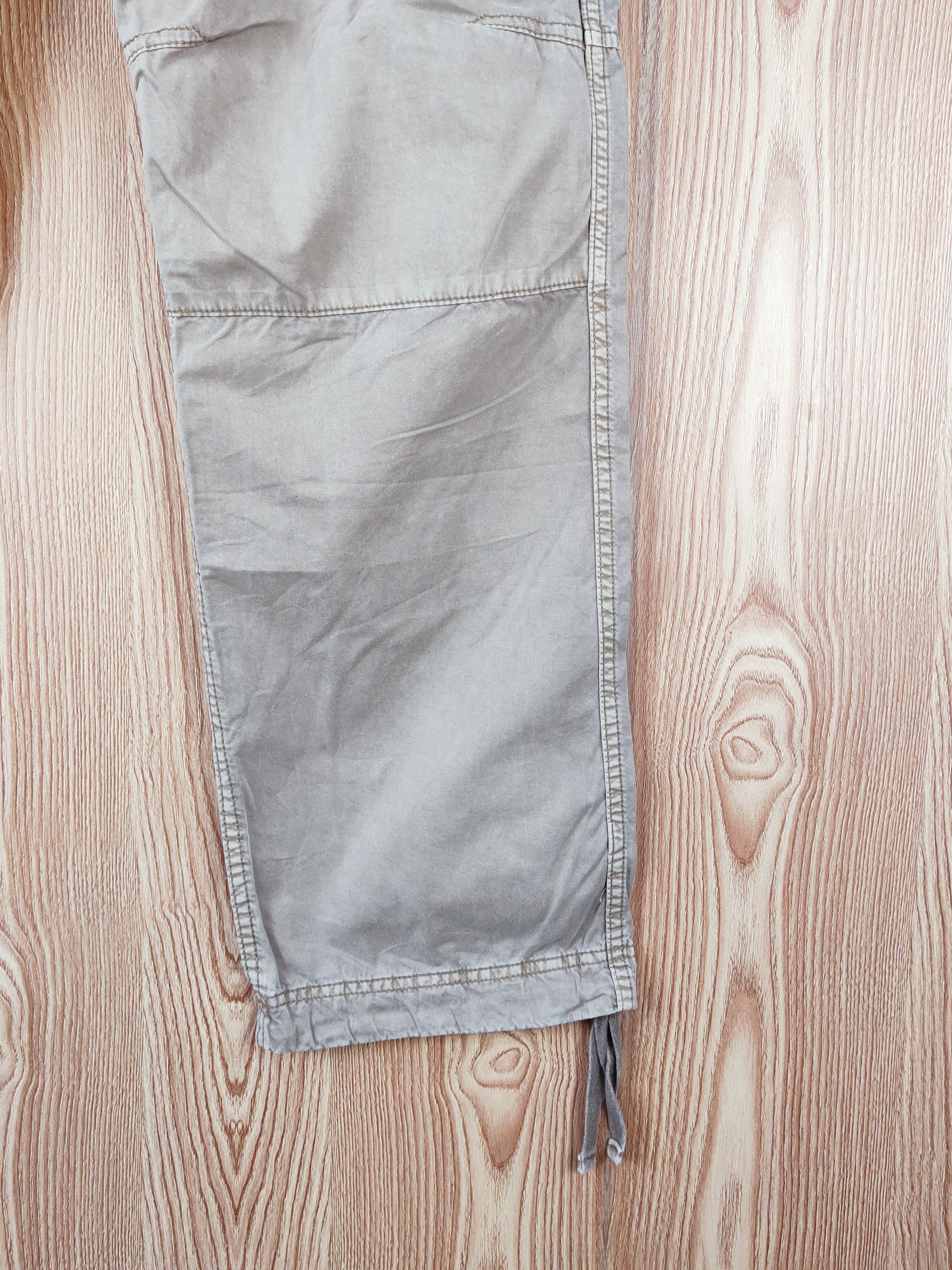 Japanese Brand DL Uniqlo Beige Multipocket Tactical Cargo Pants #W929 Size US 34 / EU 50 - 6 Thumbnail