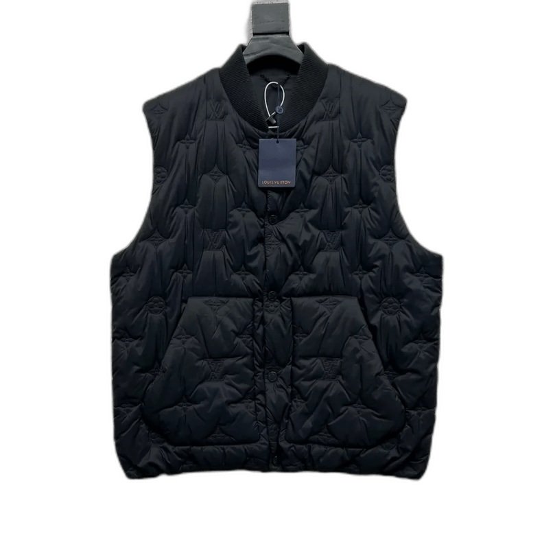 Louis Vuitton Louis Vuitton SS23 Quilted Logo Vest - dmc Size M / US 6-8 / IT 42-44 - 1 Thumbnail