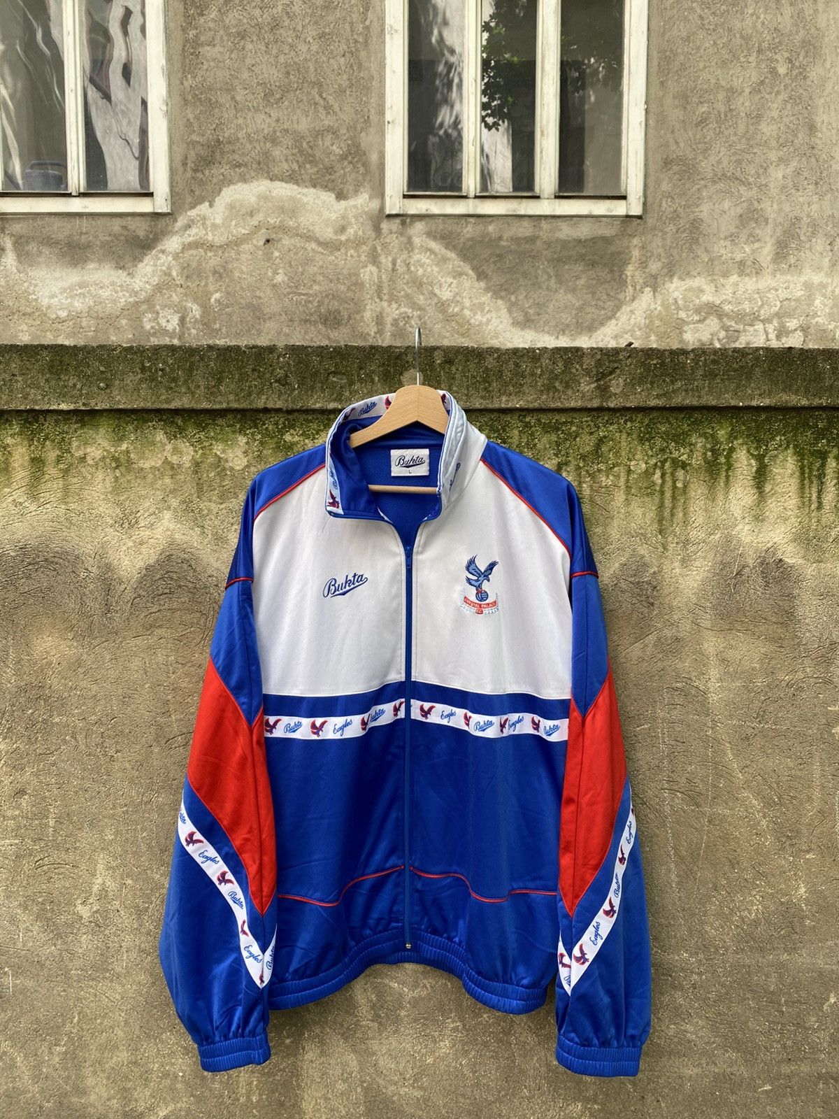 Vintage Vintage Burta Crystal Palace Soccer Zip Size US L / EU 52-54 / 3 - 1 Thumbnail