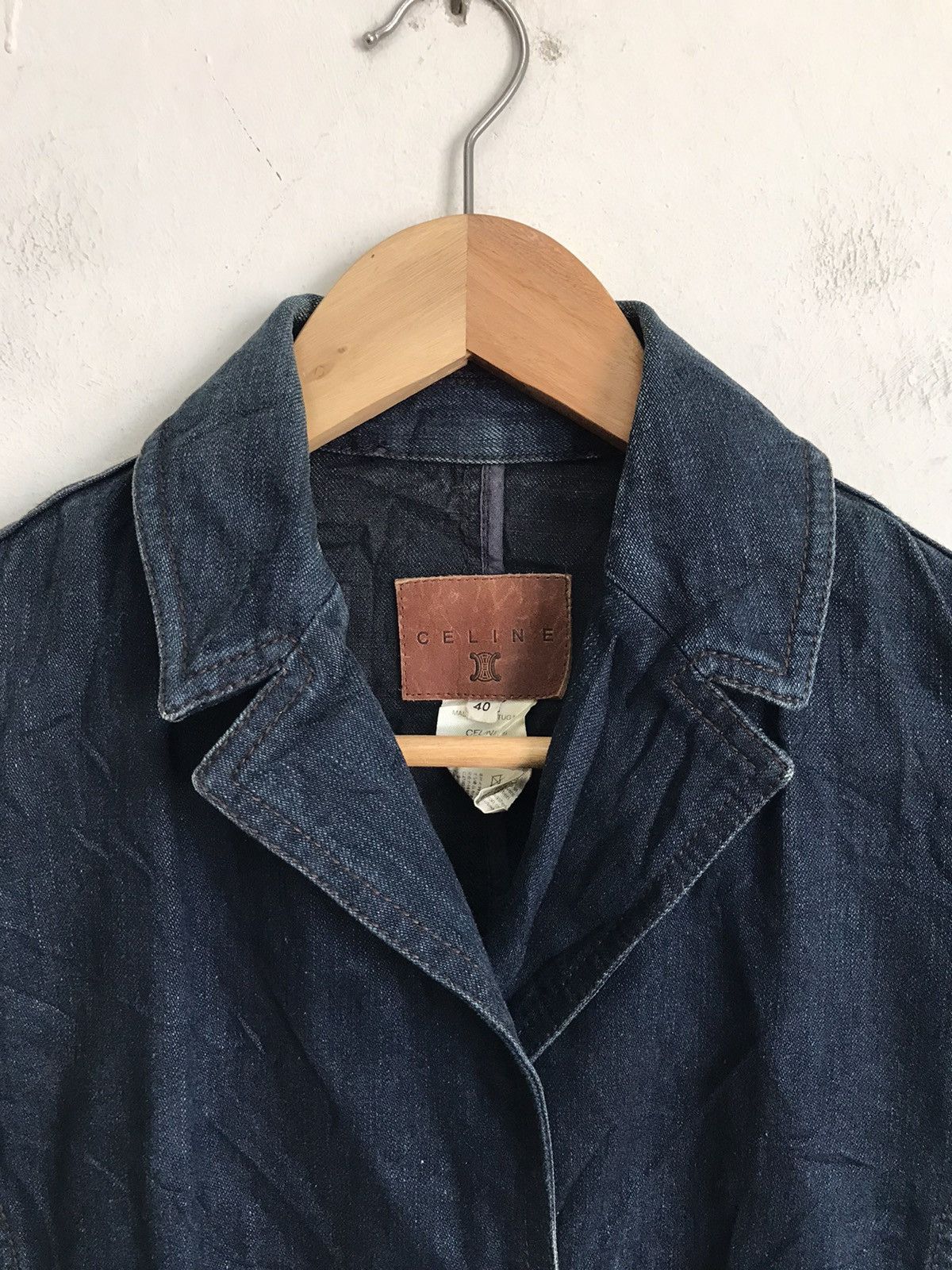 Celine Celine Hedi Slimane Denim Jacket Size M / US 6-8 / IT 42-44 - 2 Thumbnail