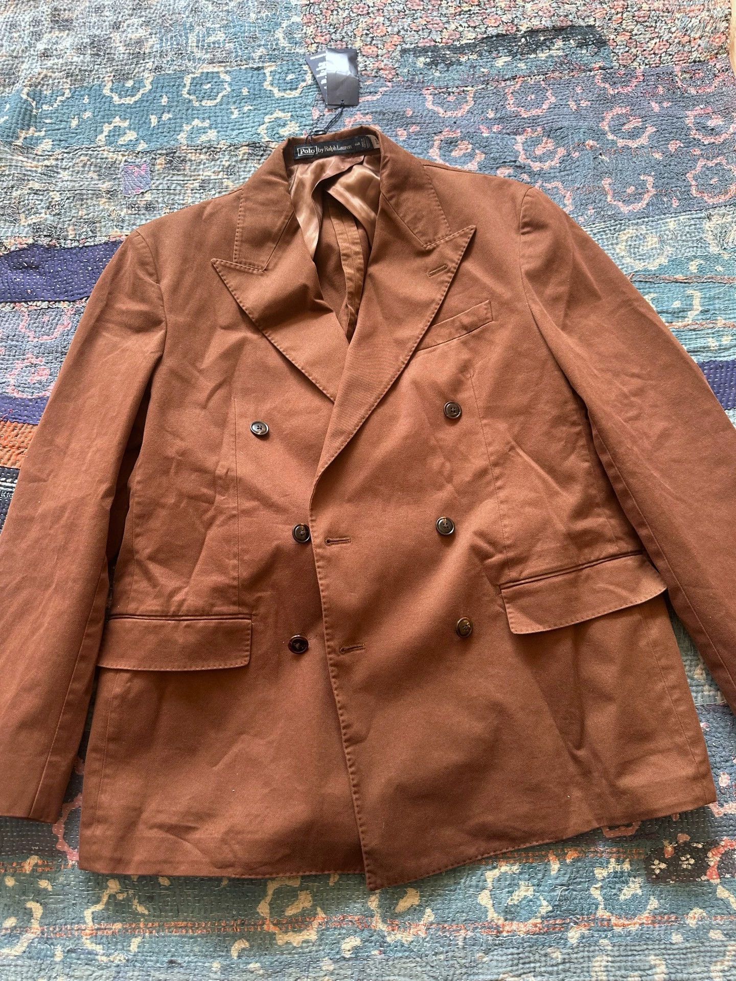 Polo Ralph Lauren Polo Ralph Lauren RRL Double-Breasted Suit Jacket 44R Size 44R - 1 Thumbnail