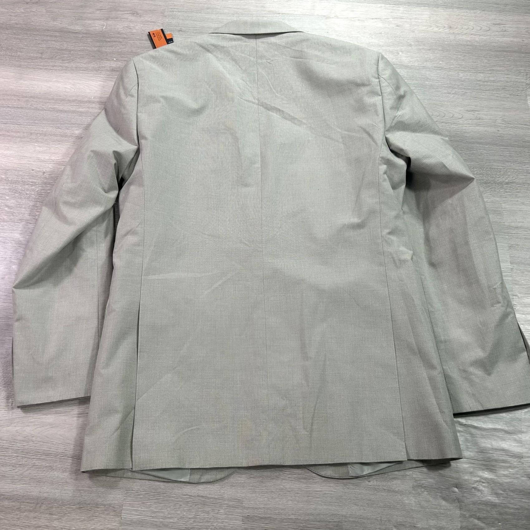 Apt. 9 Apt 9 Sport Coat Beige Mini Texture Check Slim Fit 36 Regular Single-Breasted Notch Lapel Men’s Jacket Coat Size US XXS / EU 40 - 2 Thumbnail