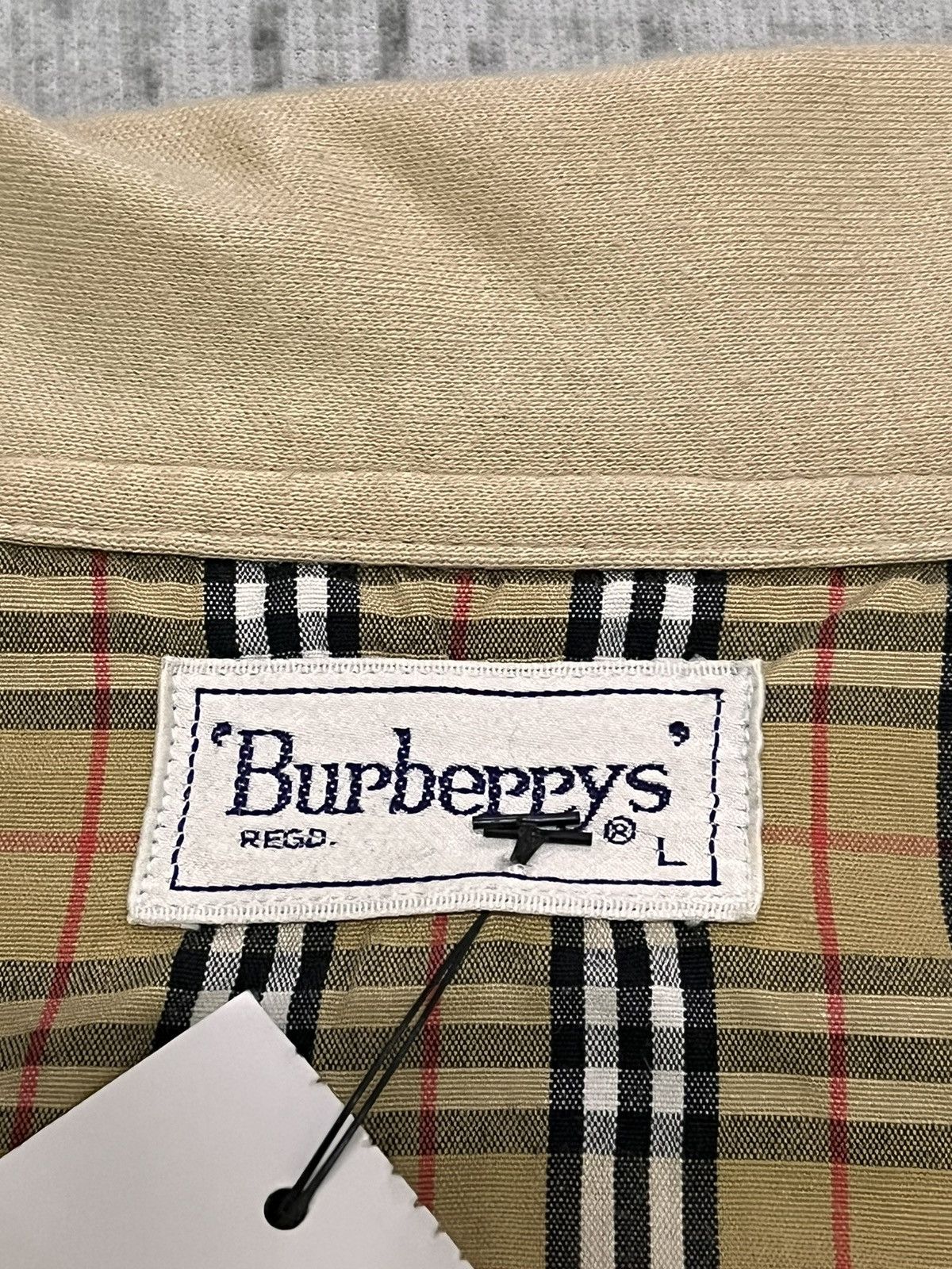 Burberry Vintage 80s burberry nova check knitwear Size US L / EU 52-54 / 3 - 6 Thumbnail