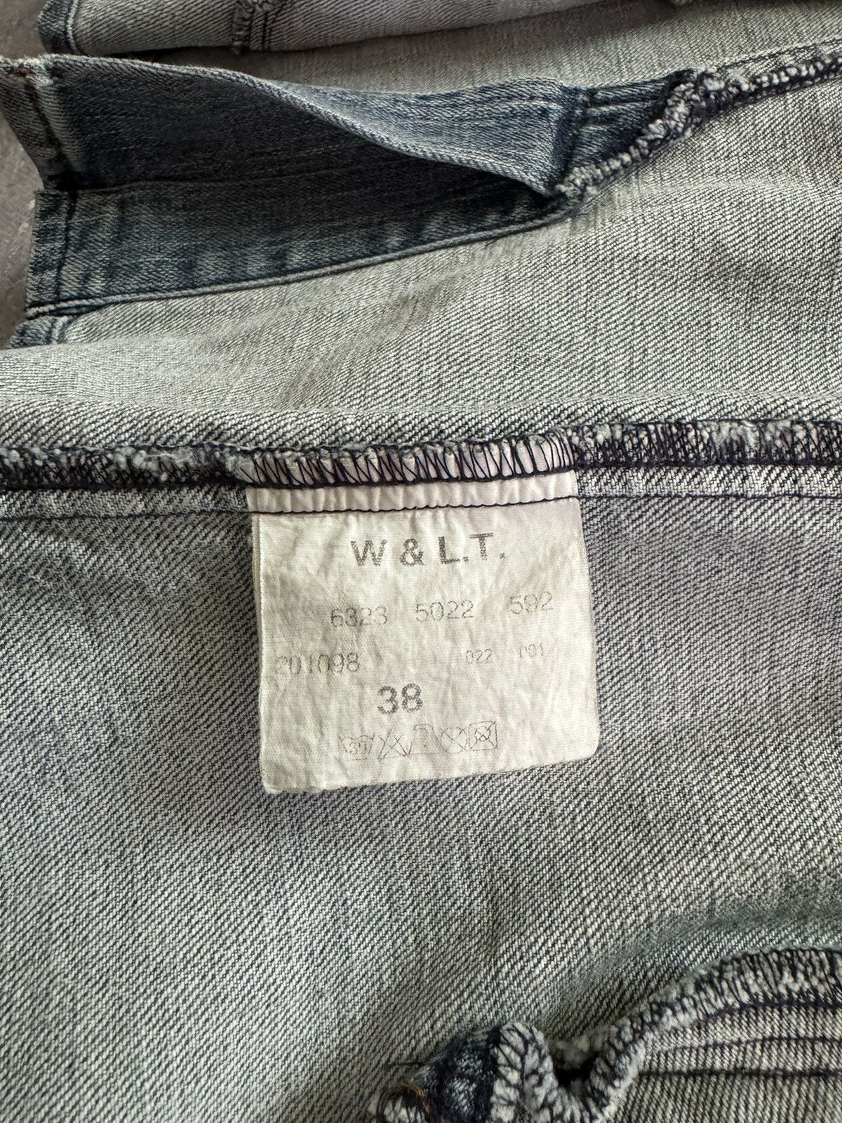 W&LT W&LT Walter Van Beirendonck Women’s Denim Jacket Size XS / US 0-2 / IT 36-38 - 6 Thumbnail