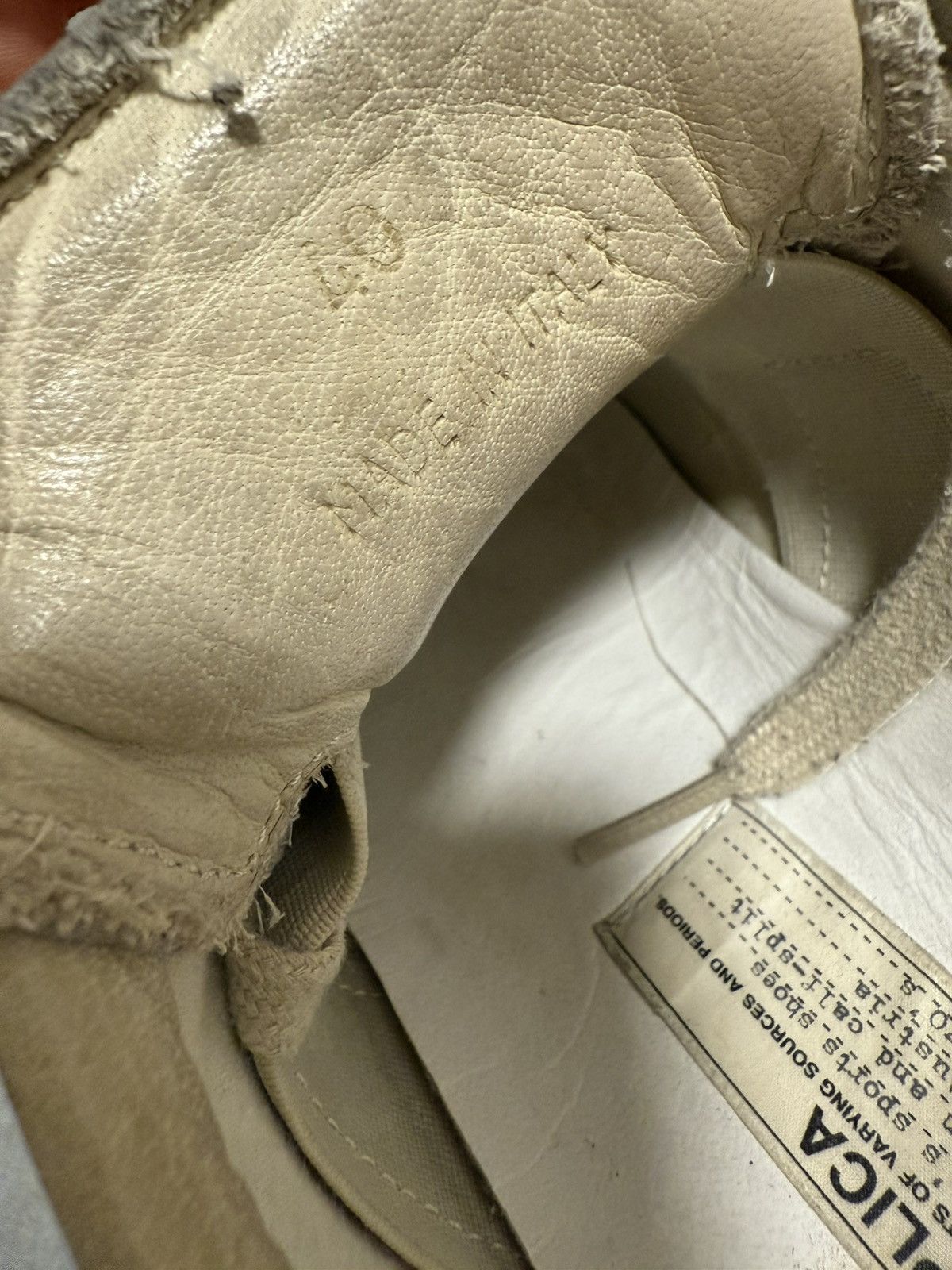 Maison Margiela Maison Margiela GAT gats Paint Splatter Vintage Rare Pair Size US 7.5 / EU 40-41 - 14 Thumbnail
