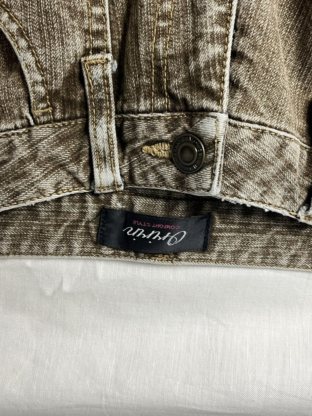 If Six Was Nine Oririn Baker Double Pocket Button Bootcut Jeans Size 28" / US 6 / IT 42 - 12 Thumbnail