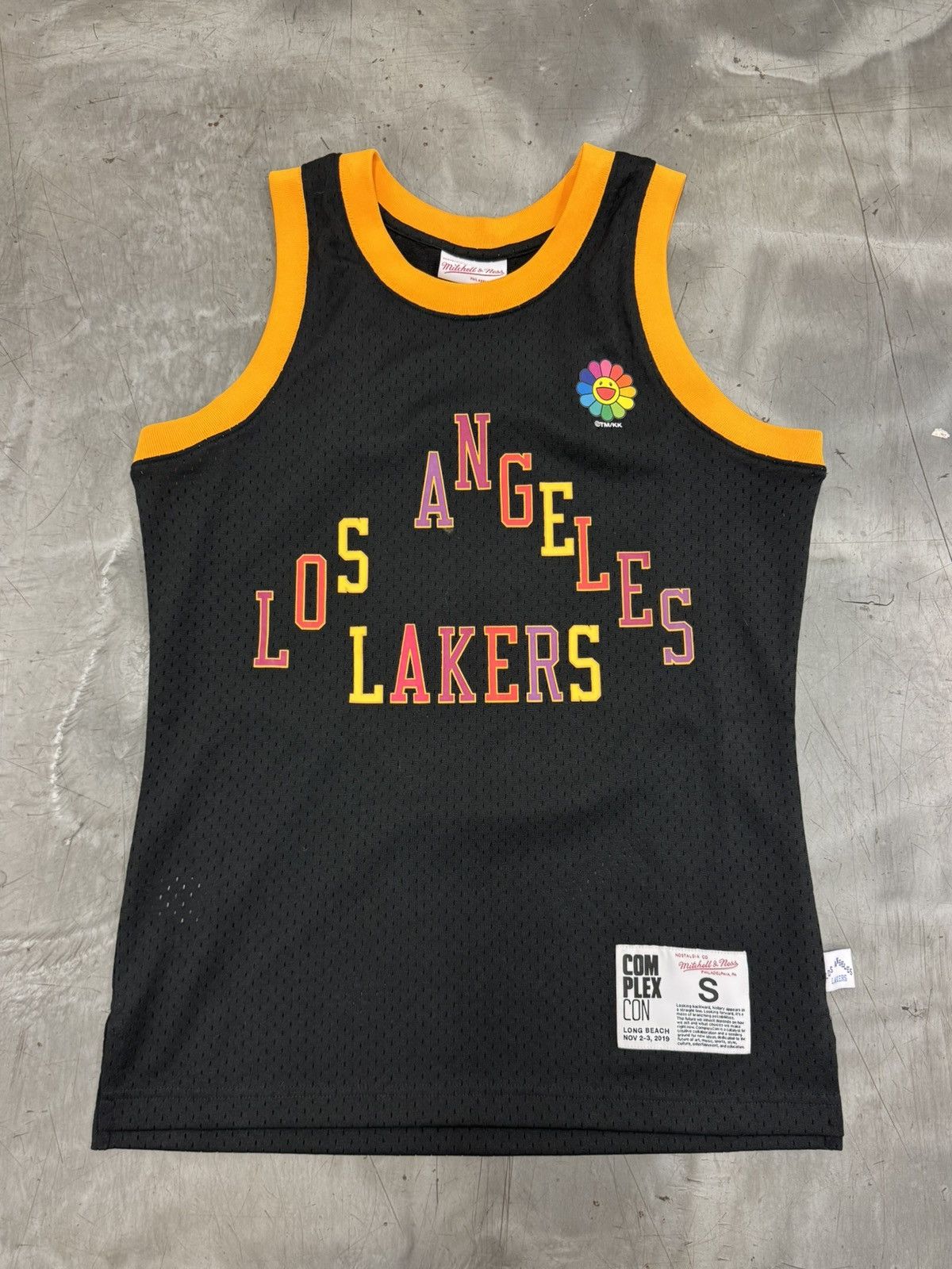 Takashi Murakami x Los Angeles Lakers Jersey Black
