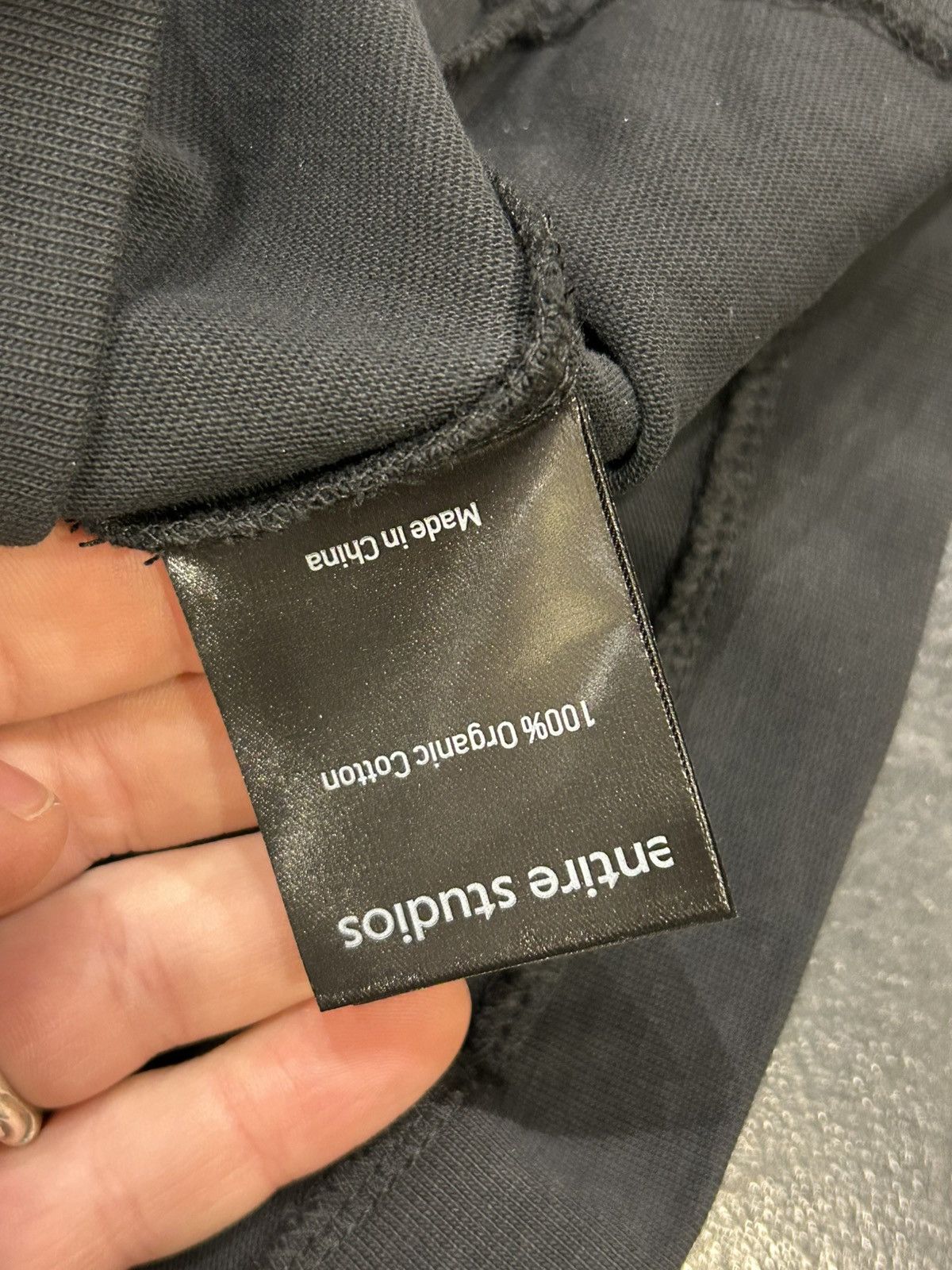 Entire Studios Entire Studios Heavy Pocket Tee - Black Size US S / EU 44-46 / 1 - 4 Thumbnail