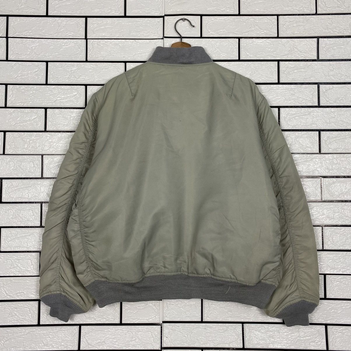 Japanese Brand 📌Vintage Ma-1 Bomber Jacket Military Unbranded Issey Miyake Size US L / EU 52-54 / 3 - 9 Thumbnail