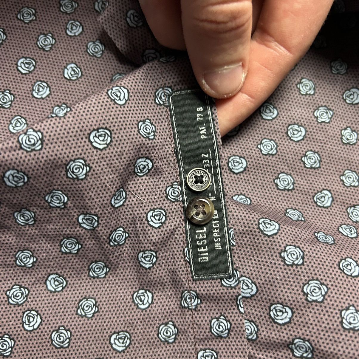 Diesel Vintage Diesel Basic Graphic streetwear Button shirt Size US XXL / EU 58 / 5 - 11 Thumbnail