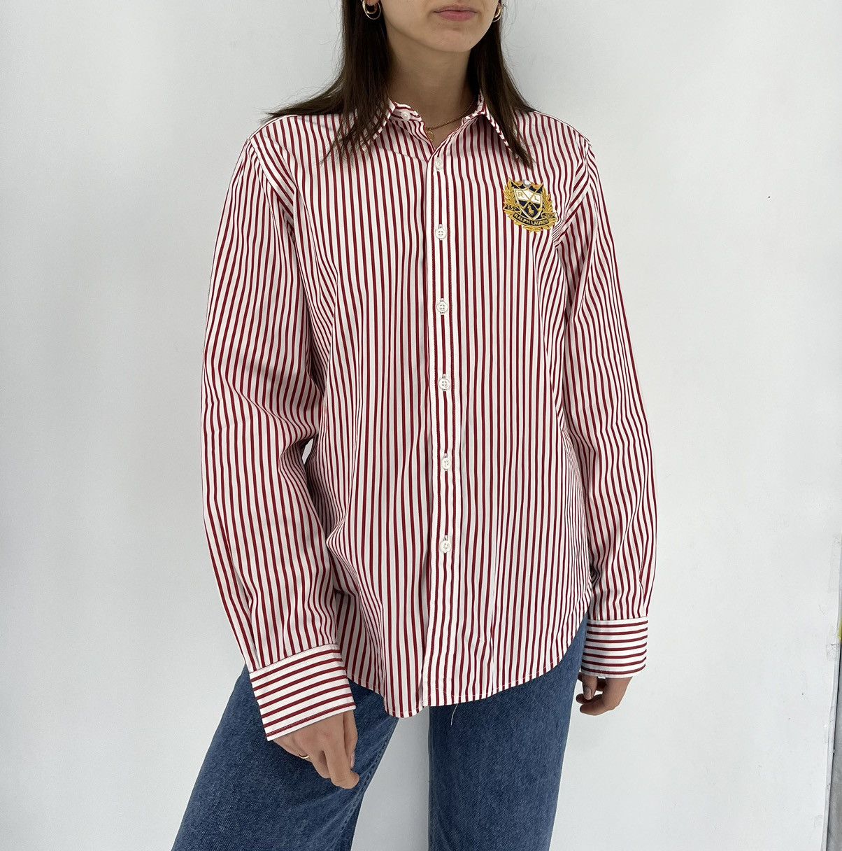 RRL Ralph Lauren × Ralph Lauren × Ralph Lauren Sport Vintage Ralph Lauren Sport Shirt Button Ups Big Pony Logo Size XL / US 12-14 / IT 48-50 - 2 Thumbnail