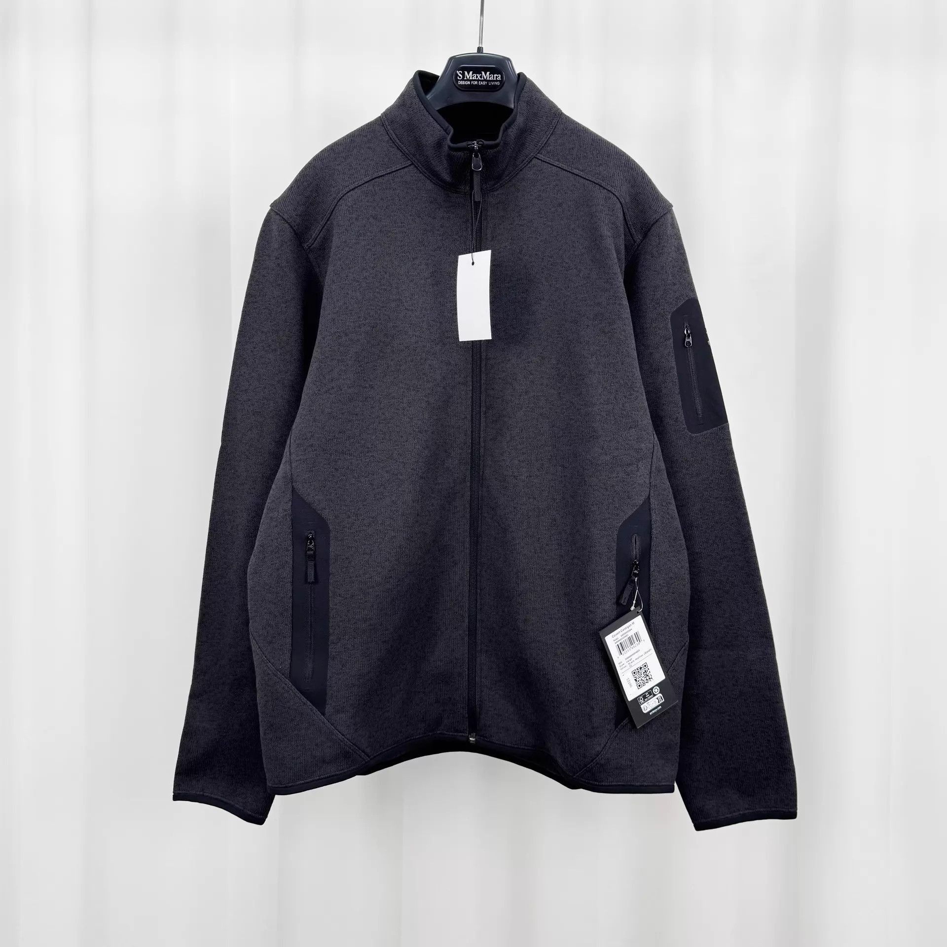 Arc'teryx Black Zip-Up Light Jacket Size L Size US L / EU 52-54 / 3 - 1 Thumbnail
