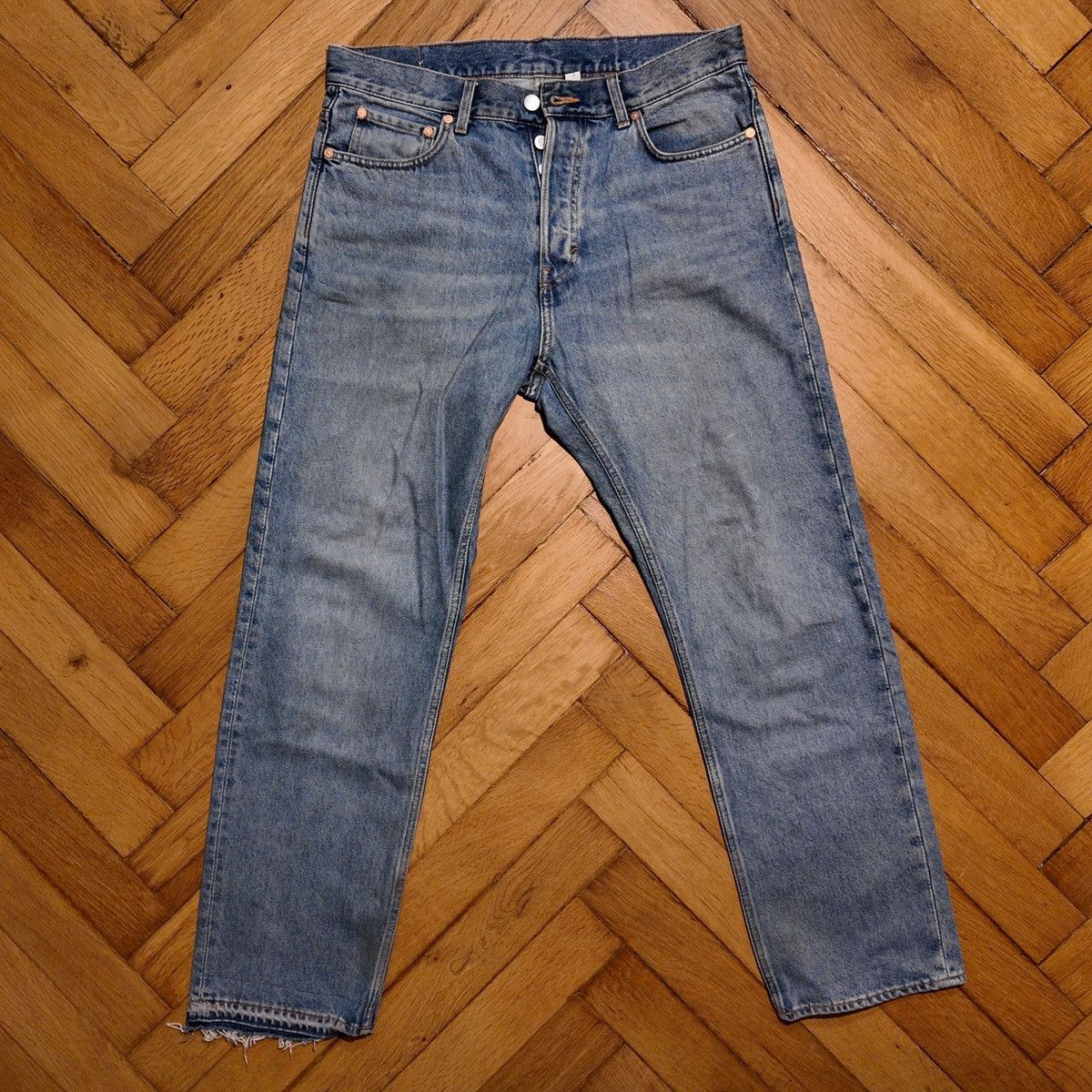 Weekday Weekday Space Jeans W30 L30 relaxed fit Size US 30 / EU 46 - 1 Thumbnail