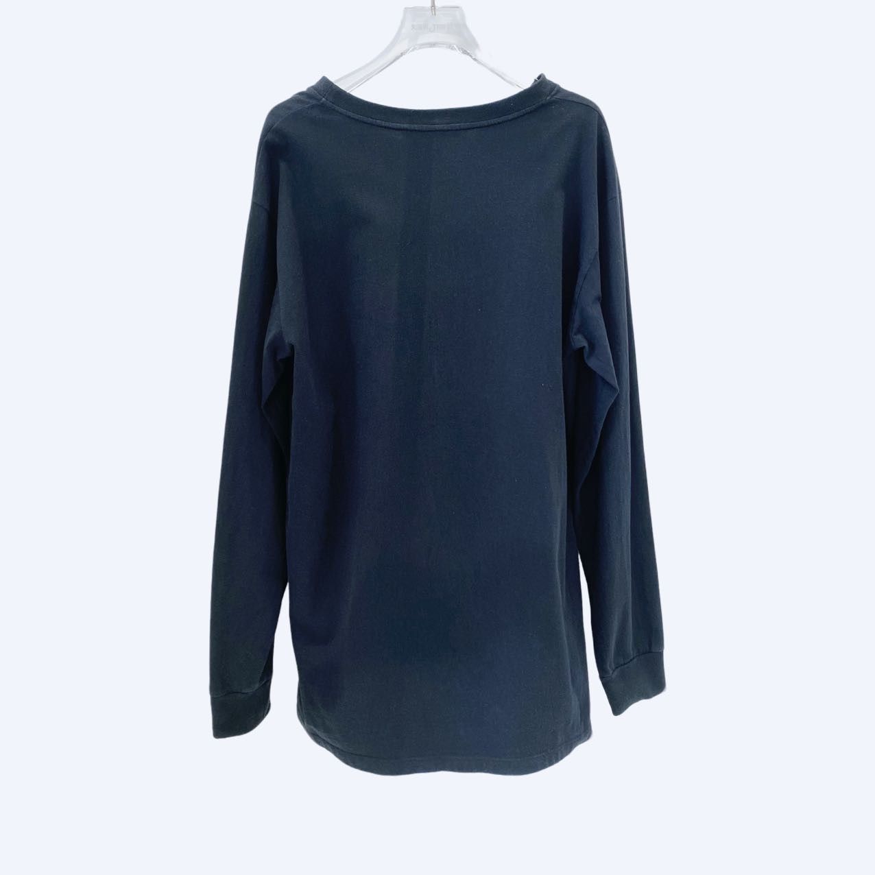 Gucci Gucci Blue Embroidered Pattern Long Sleeve Sweatshirt K26WX Size US S / EU 44-46 / 1 - 2 Thumbnail