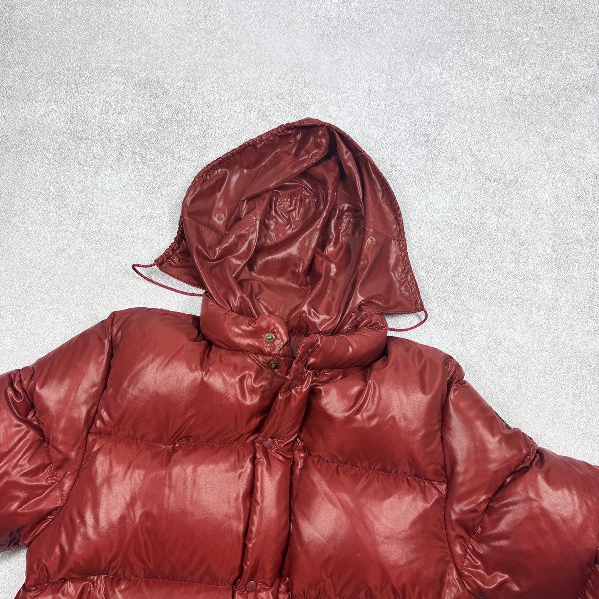 Moncler Vintage Moncler Shiny Red Down Puffer 90s 00s Size XS-S Size US S / EU 44-46 / 1 - 12 Thumbnail