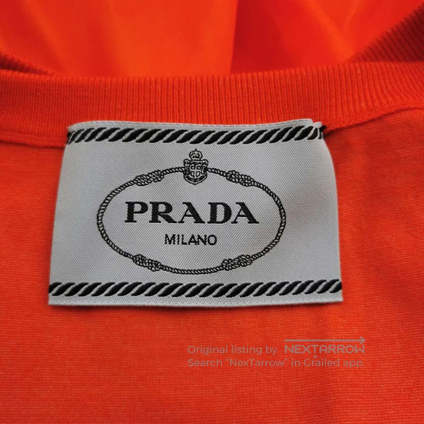 Prada Prada Wool Blend Logo Round Neck Dress . Size L / US 10 / IT 46 - 5 Thumbnail