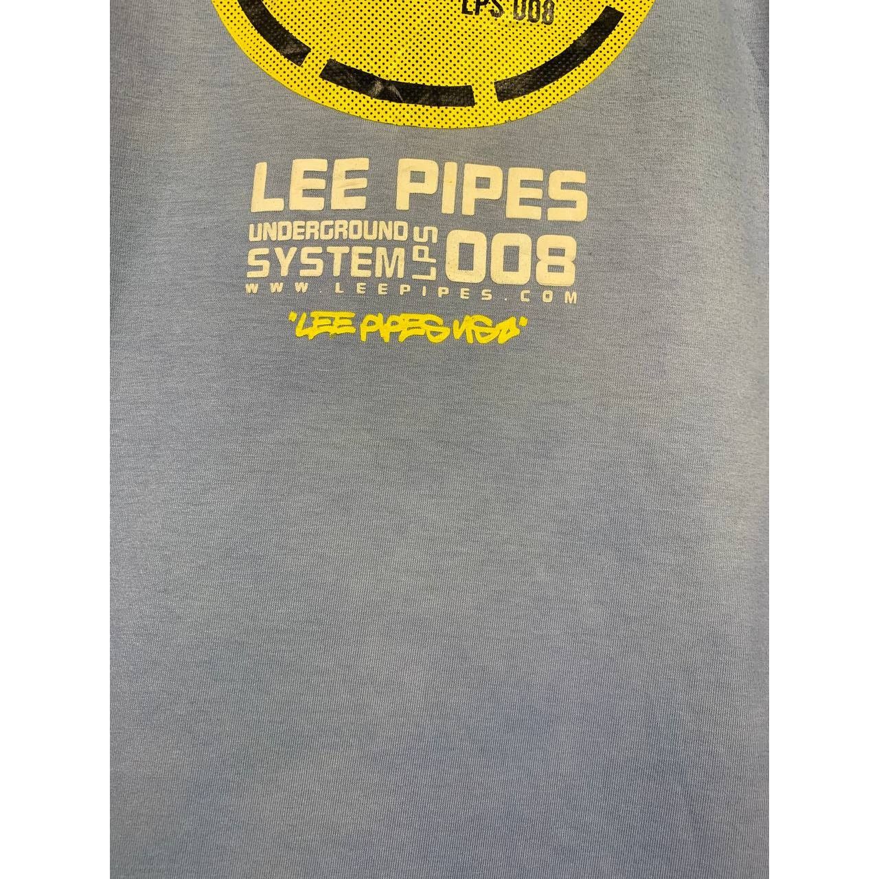 Lee Vtg LEE PIPES Skateboarding Underground System Tee Size US L / EU 52-54 / 3 - 11 Thumbnail