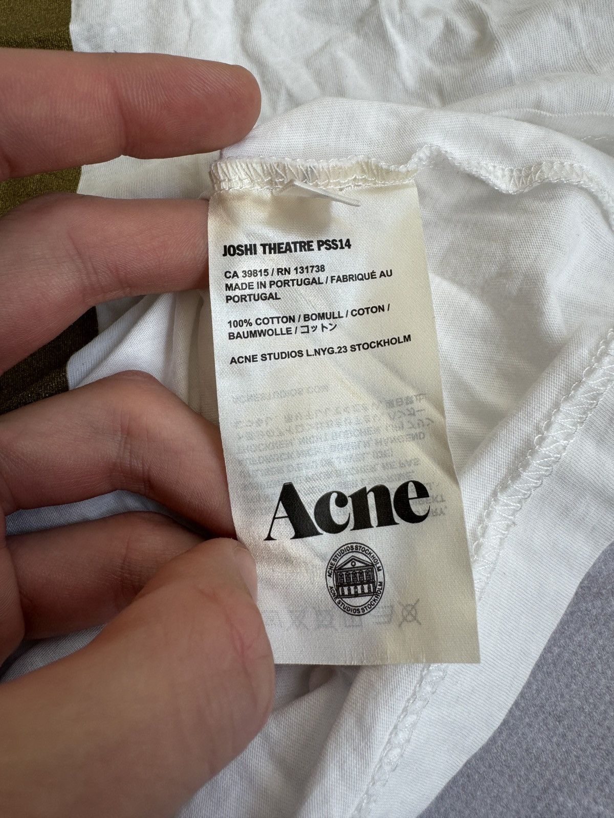 Acne Studios Acne Studios Joshi Theatre T-Shirt Size US M / EU 48-50 / 2 - 5 Thumbnail