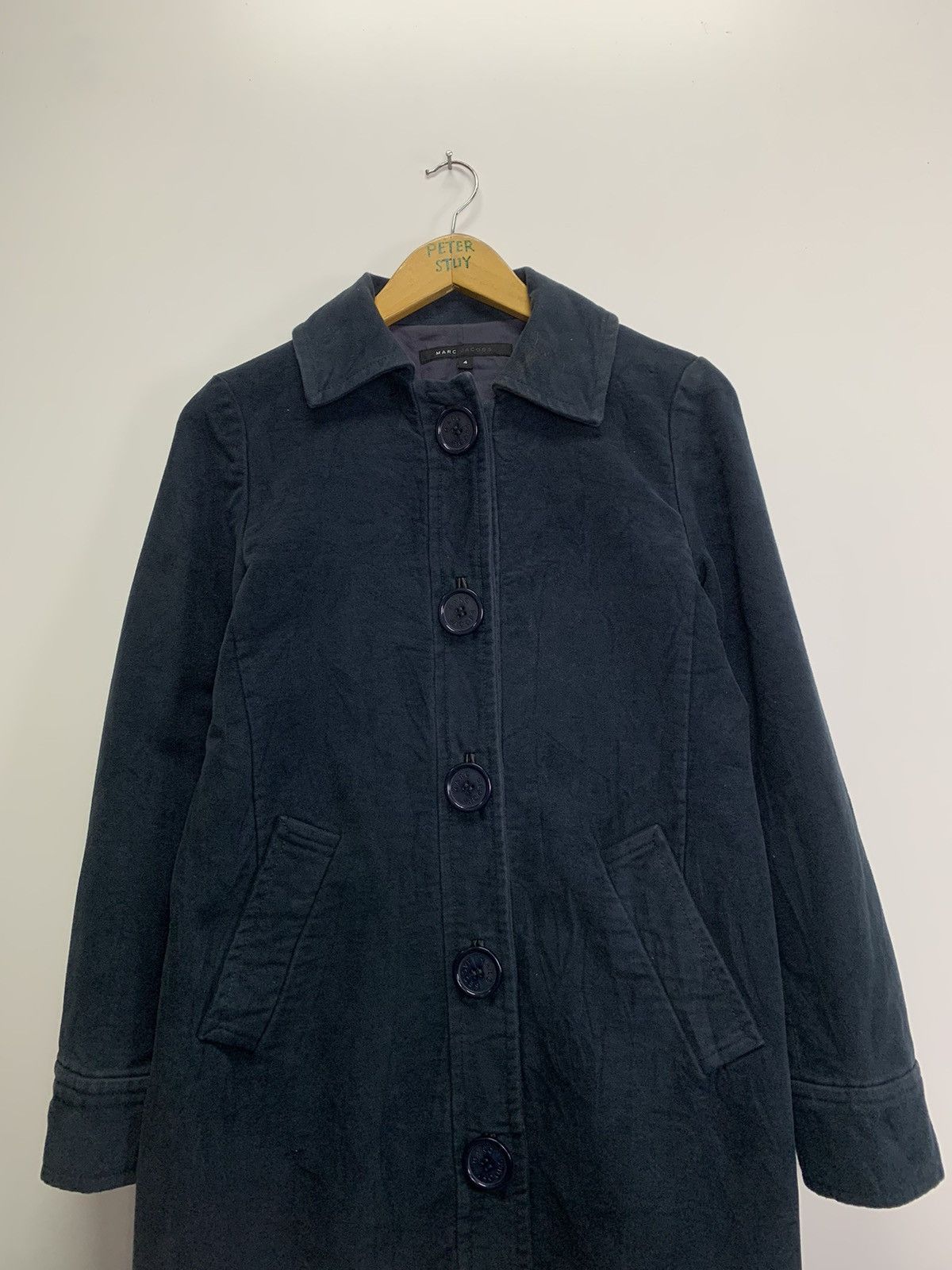 Designer × Marc Jacobs Vintage Marc Jacobs Long Jacket - Cotton Size US M / EU 48-50 / 2 - 2 Thumbnail