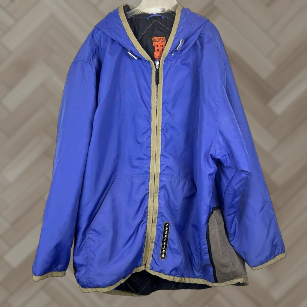 Helly Hansen VINTAGE Helly Hansen Jacket Razorfish Mens XL Ski Snowboard Blue Coat Oversized Size US XL / EU 56 / 4 - 1 Thumbnail