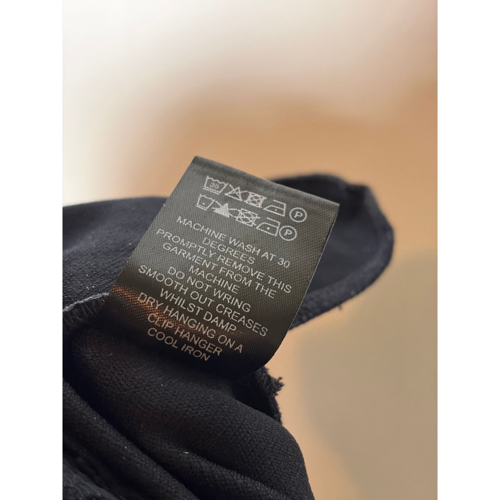Other The Fold Clever Crepe Allerton Straight-Leg Trousers Navy Size 32" / US 10 / IT 46 - 8 Thumbnail