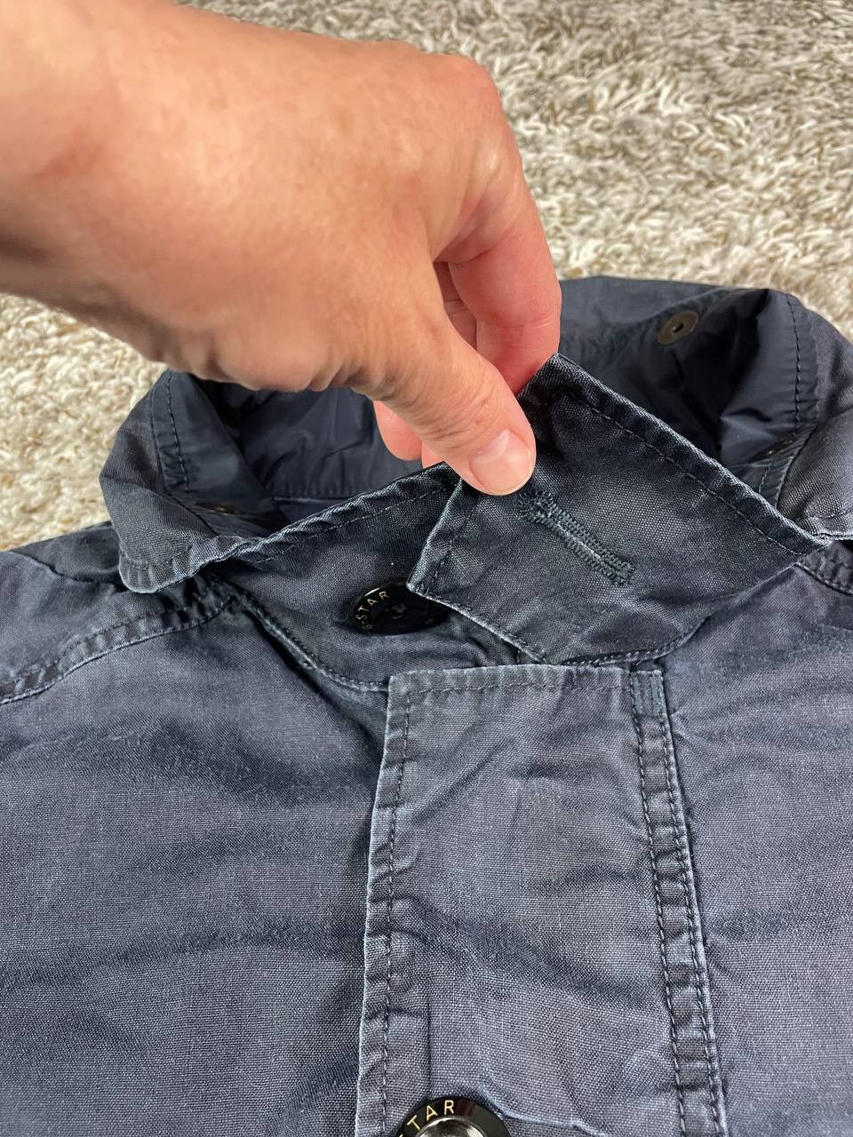 G-Star G-Star RAW Crotch Indigo Military Coat Size US L / EU 52-54 / 3 - 5 Thumbnail